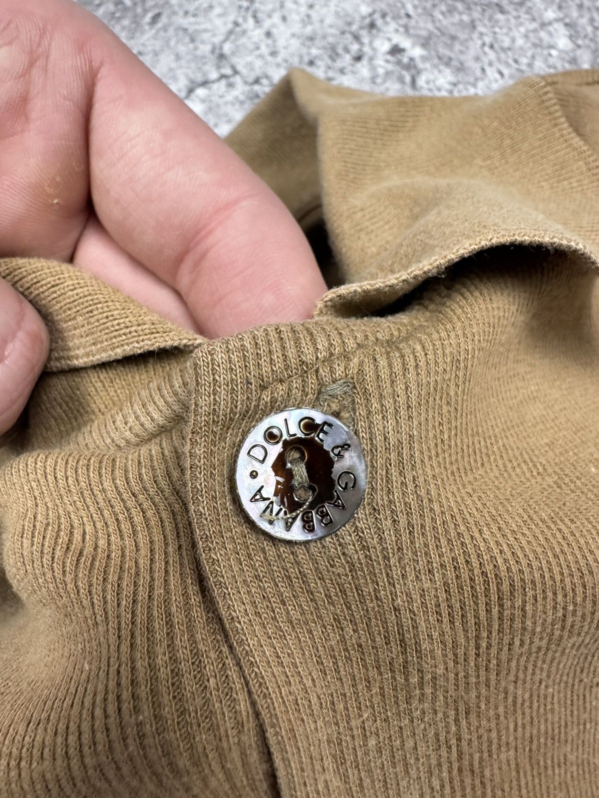 Dolce & Gabbana Vintage D&G Dolce Gabbana Mare Y2K Button Polo Shirt Size US S / EU 44-46 / 1 - 4 Thumbnail