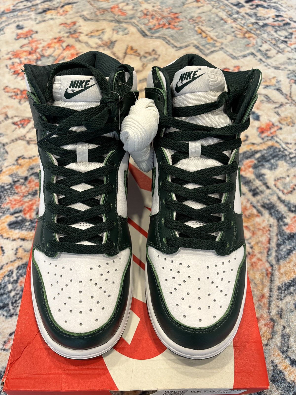 Nike Nike Dunk High SP Spartan Green Michigan State Size US 9 / EU 42 - 3 Thumbnail