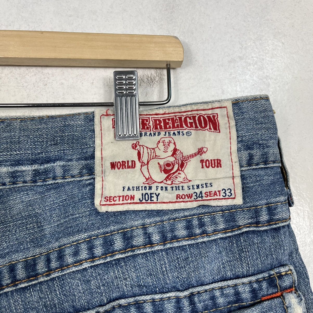 True Religion Vintage True Religion Custom Short Denim Jeans Size US 36 / EU 52 - 9 Thumbnail
