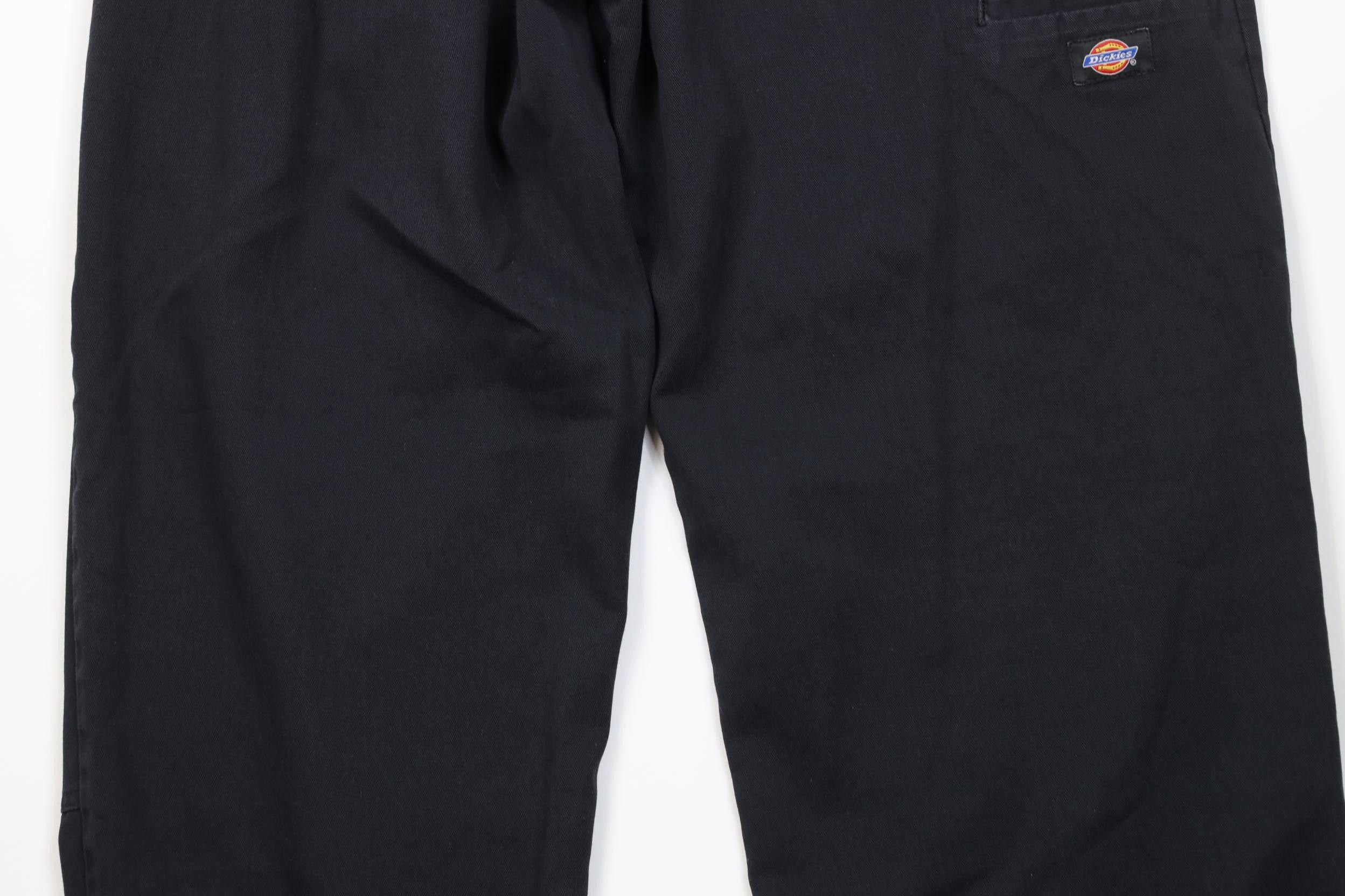 Dickies Vintage Y2K Dickies Loose Double Knee Wide Leg Pants Black Size US 38 / EU 54 - 14 Thumbnail