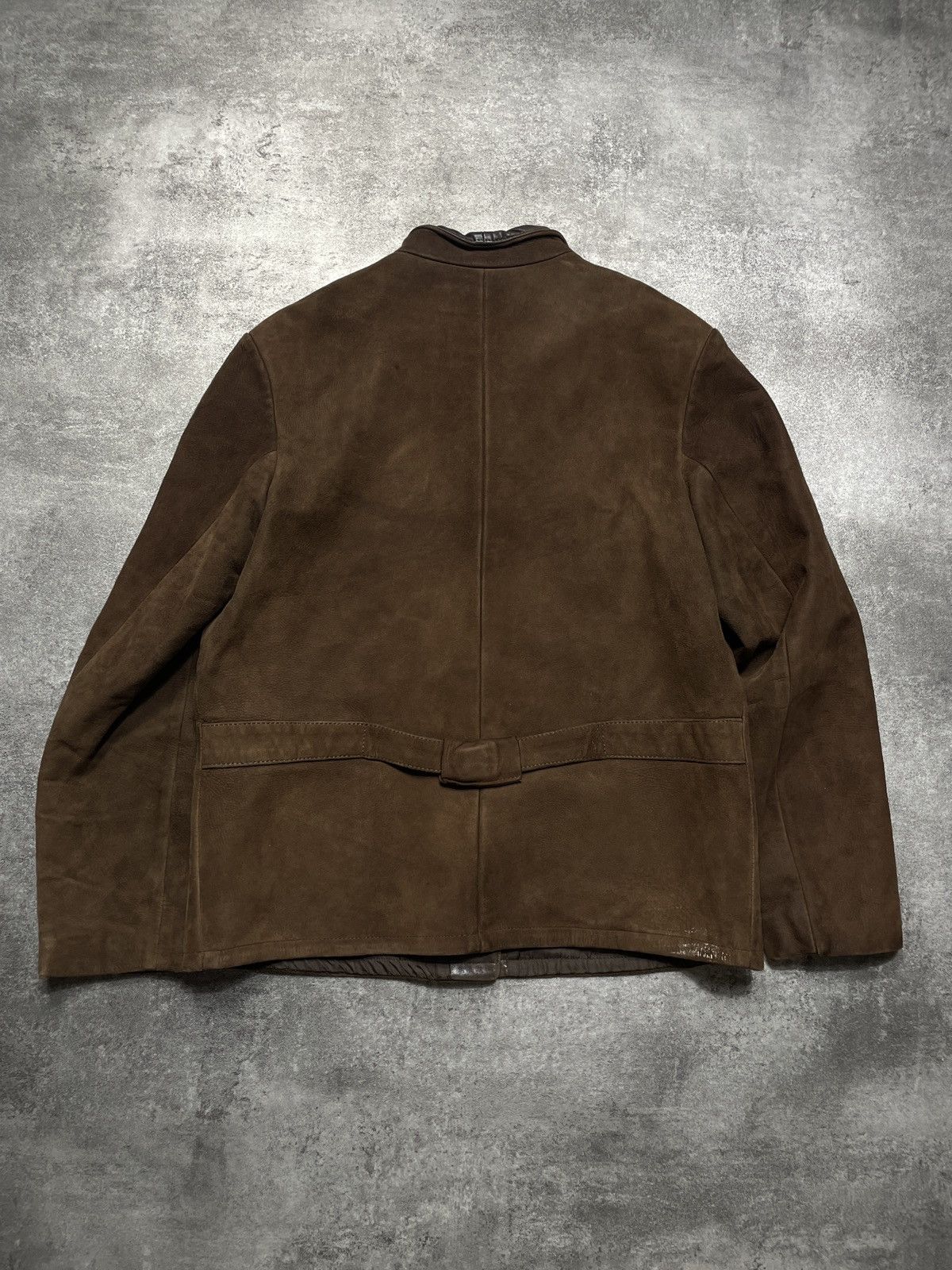 Vintage Vintage 90s Real Genuine Leather Jacket Avant Garde Size M / US 6-8 / IT 42-44 - 3 Thumbnail