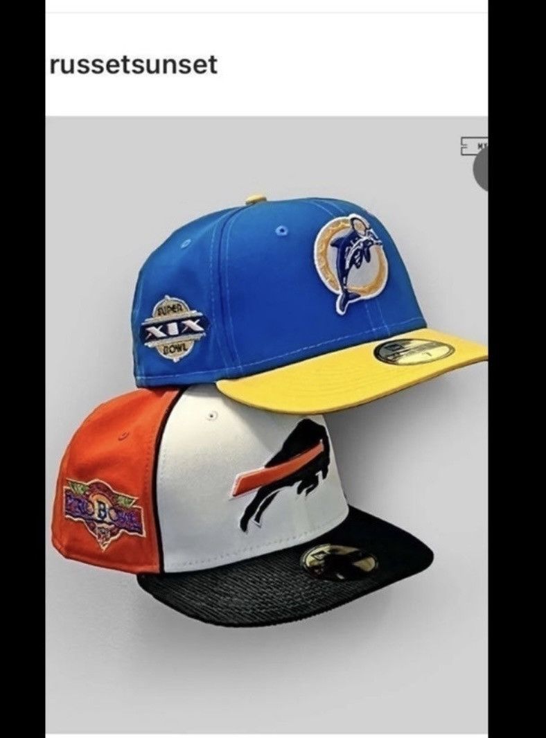 New Era Myfitteds Miami dolphins size 7 1/8 brand new very rare Size ONE SIZE - 5 Thumbnail