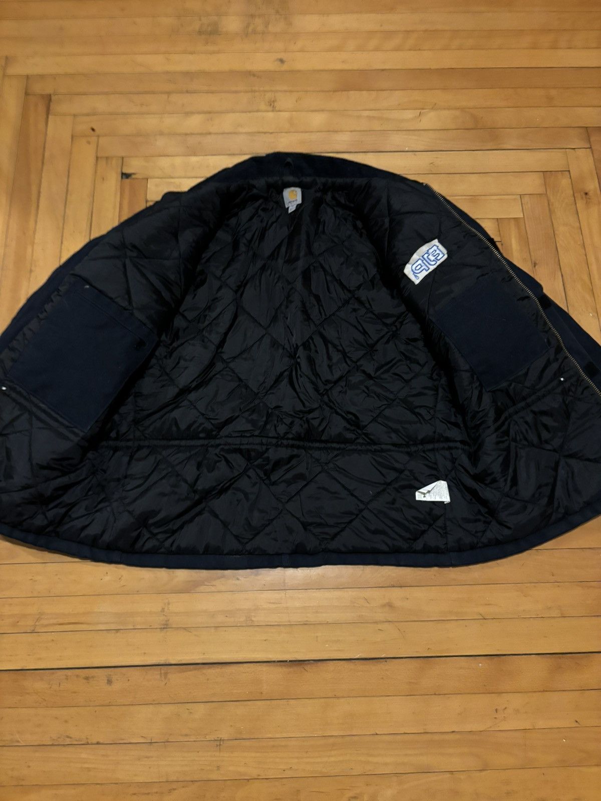 Carhartt × Vintage Carhartt C003-dny Duck Canvas Jacket Quilted Blue Size Xl Size US XL / EU 56 / 4 - 6 Thumbnail