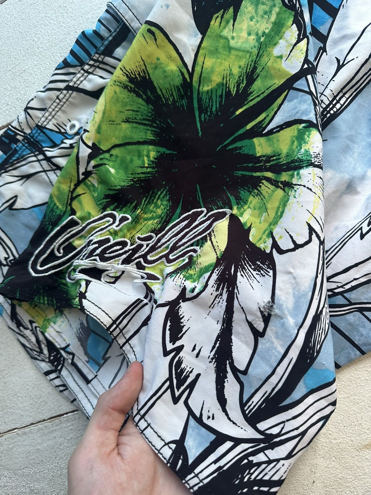 O'Neill 🚨Vintage O’NEIL BIG LOGO OVER PRINT Japanese Surf style Size US 32 / EU 48 - 16 Thumbnail
