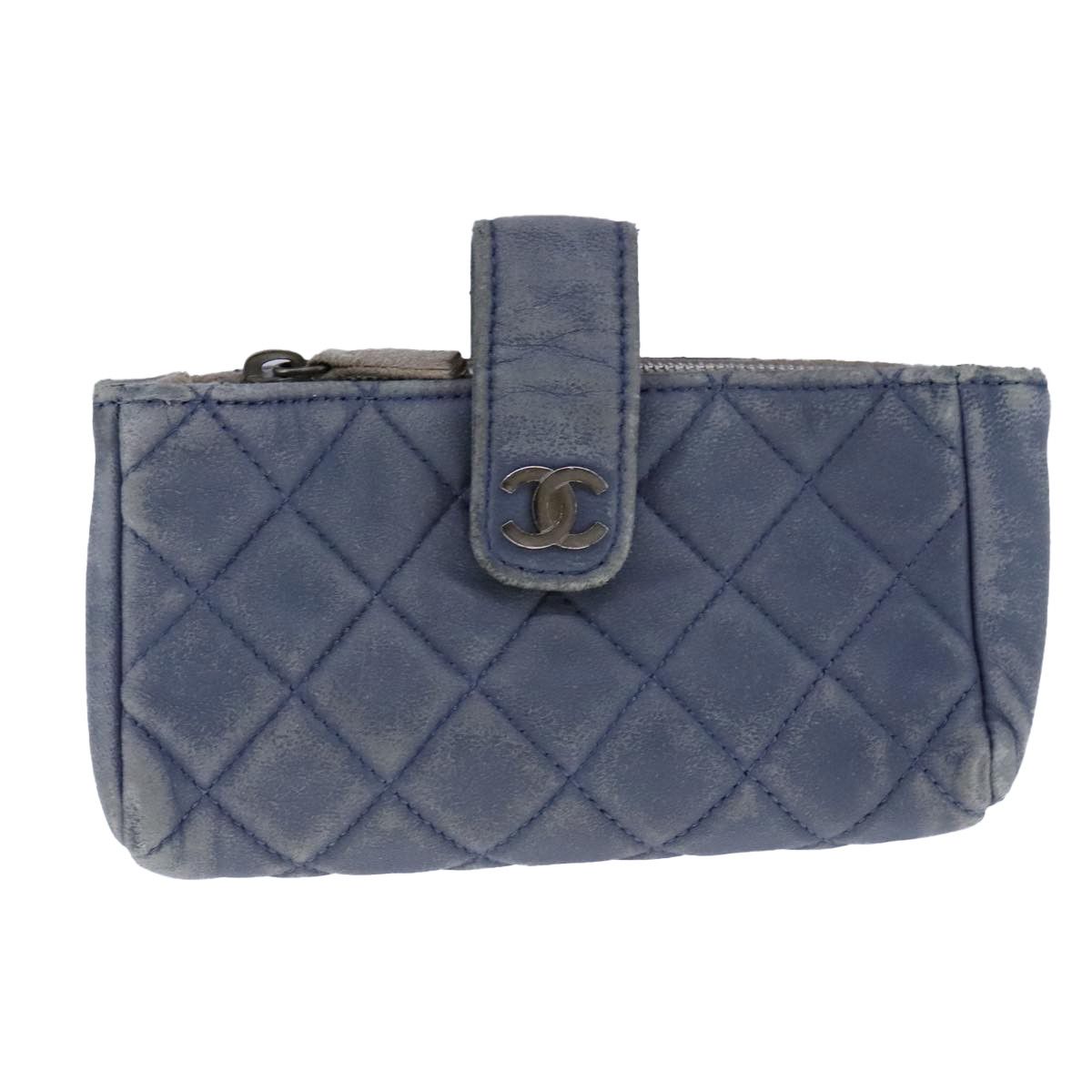 Chanel Timeless Blue Leather Clutch Bag (Pre-Owned) Size ONE SIZE - 1 Thumbnail