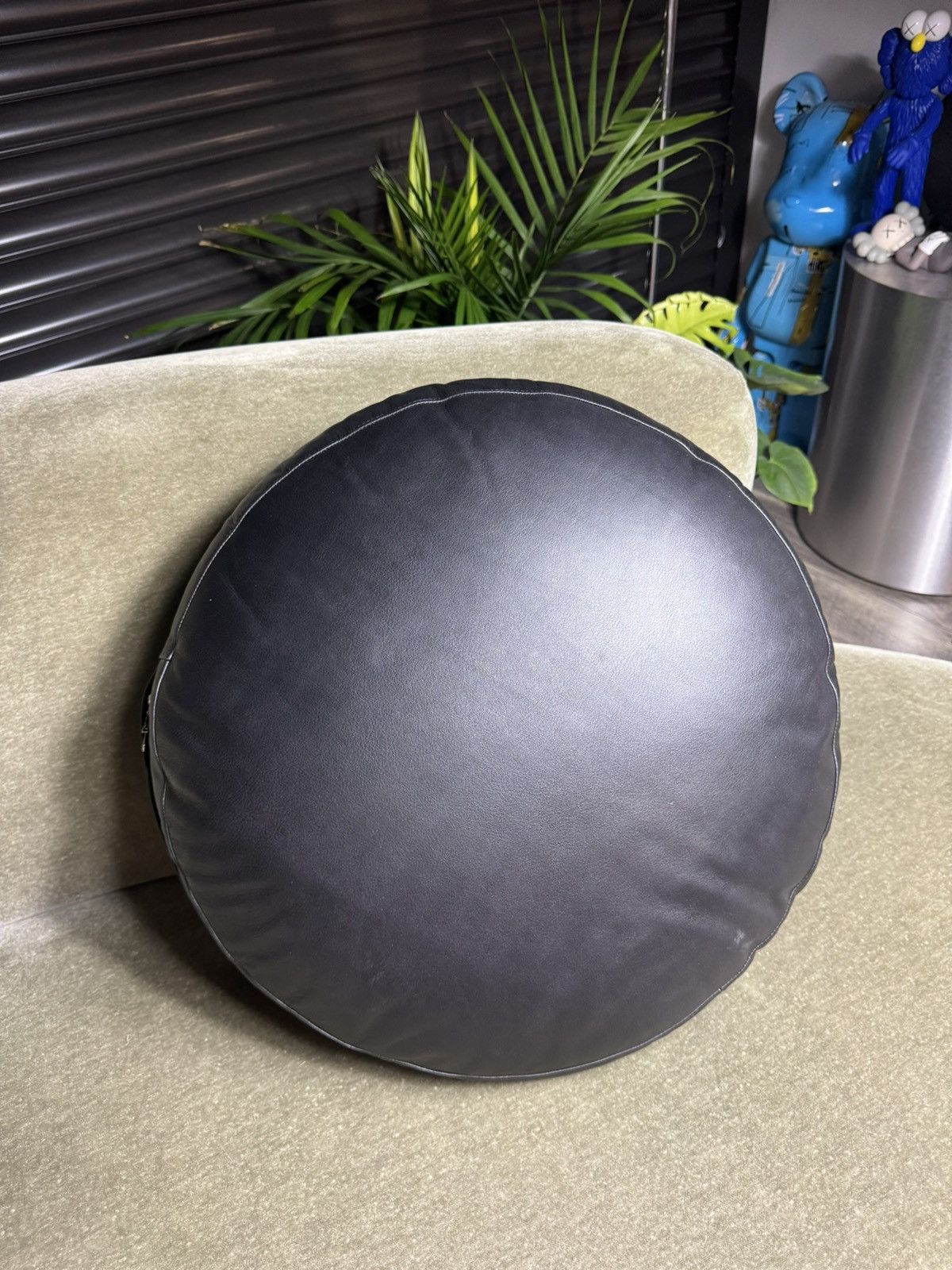 Chrome Hearts Chrome Heart Multi Color Cross Patch Leather Round Pillow Size ONE SIZE - 2 Thumbnail