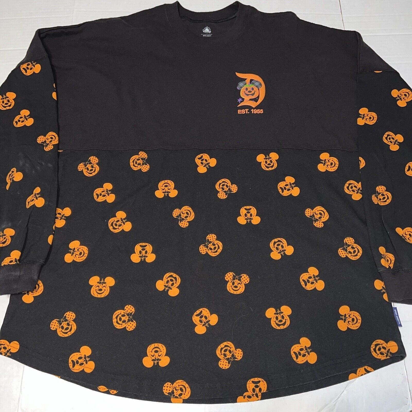 Disney Disneyland Halloween Spirit Jersey Size 2XL Pumpkin Sweater Size XXL / US 16-18 / IT 52-54 - 1 Thumbnail