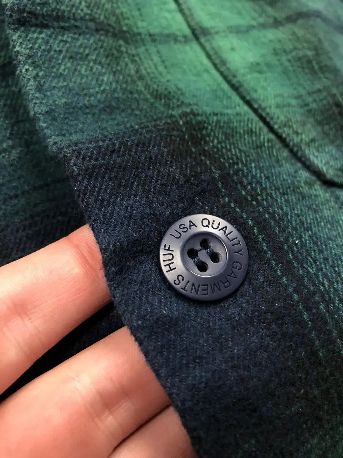 Huf HUF Worldwide Shirt Button Up Checkered Streetwear Big Logo Size US M / EU 48-50 / 2 - 7 Thumbnail