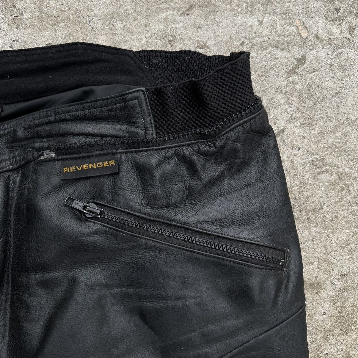 Leather × Vintage Vintage Moto Leather Pants Size 62 00s Y2K Style USA Size US 43 - 9 Thumbnail