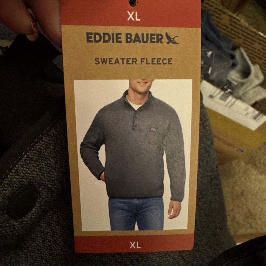 Eddie Bauer Eddie Bauer Sweater Fleece Snap Pullover MRSP $90 Size US XL / EU 56 / 4 - 8 Thumbnail