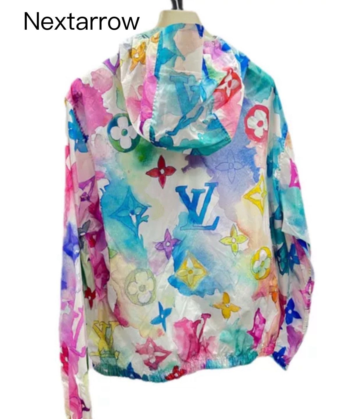 Louis Vuitton Louis Vuitton Colorful ink rendering logo charging jacket Size US L / EU 52-54 / 3 - 2 Thumbnail