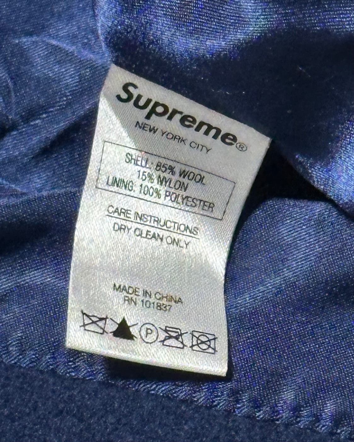 Supreme Supreme *Rare* 16FW Stars Zip Stadium Jacket Size US L / EU 52-54 / 3 - 8 Thumbnail