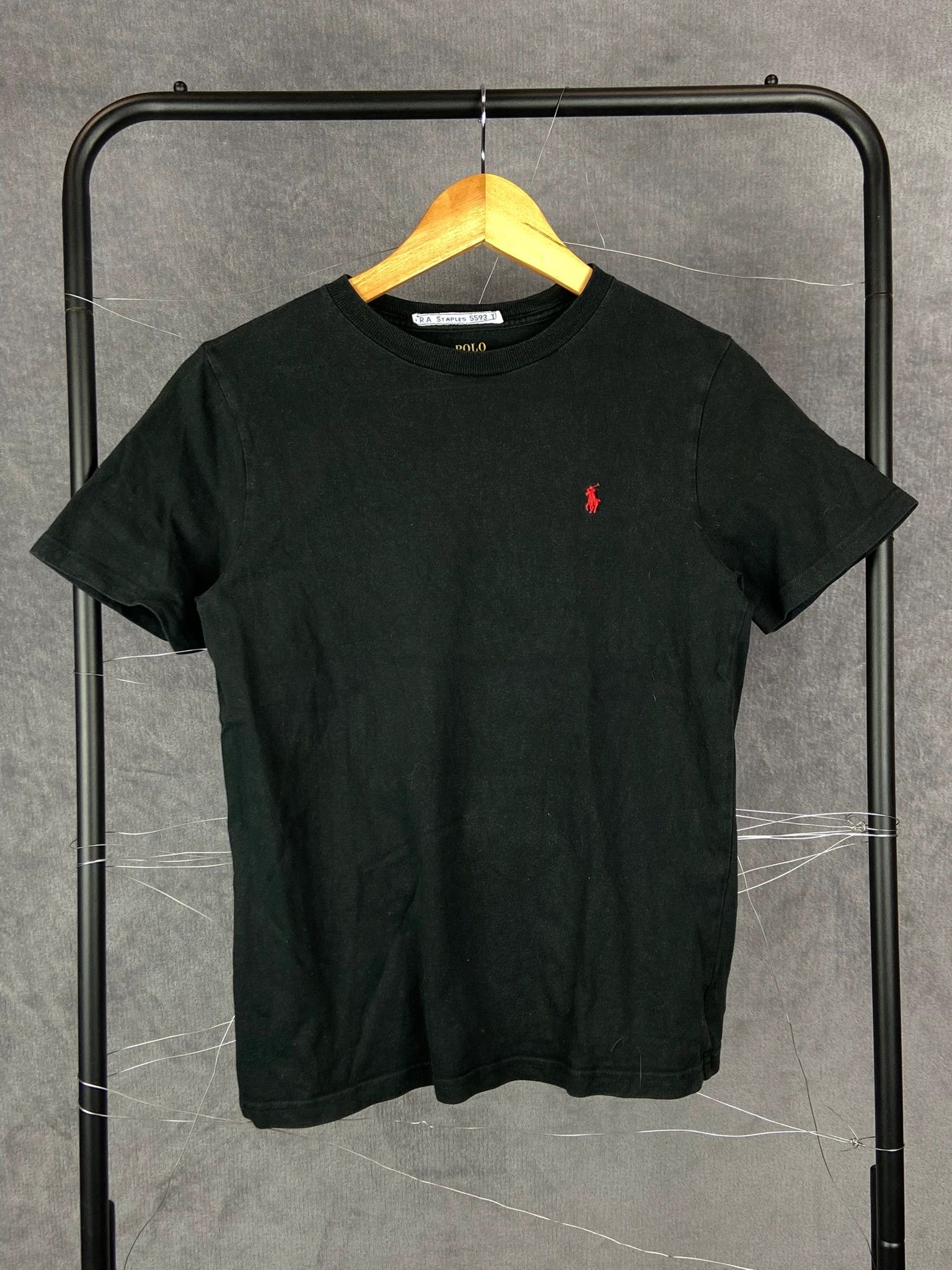 Polo Ralph Lauren Ralph Lauren Black Tee S Red Logo Classic Fit Size US S / EU 44-46 / 1 - 1 Thumbnail