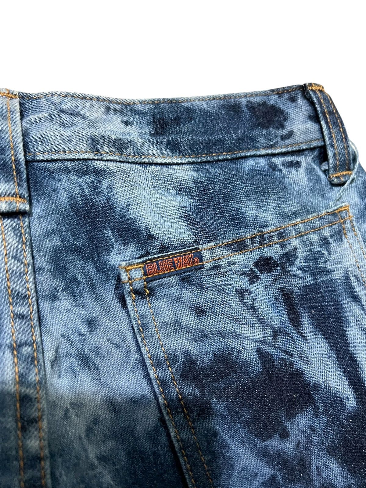 If Six Was Nine × Japanese Brand × Le Grande Bleu (L.G.B.) Blueway Flared Japanese Denim Pants Size US 28 / EU 44 - 7 Thumbnail