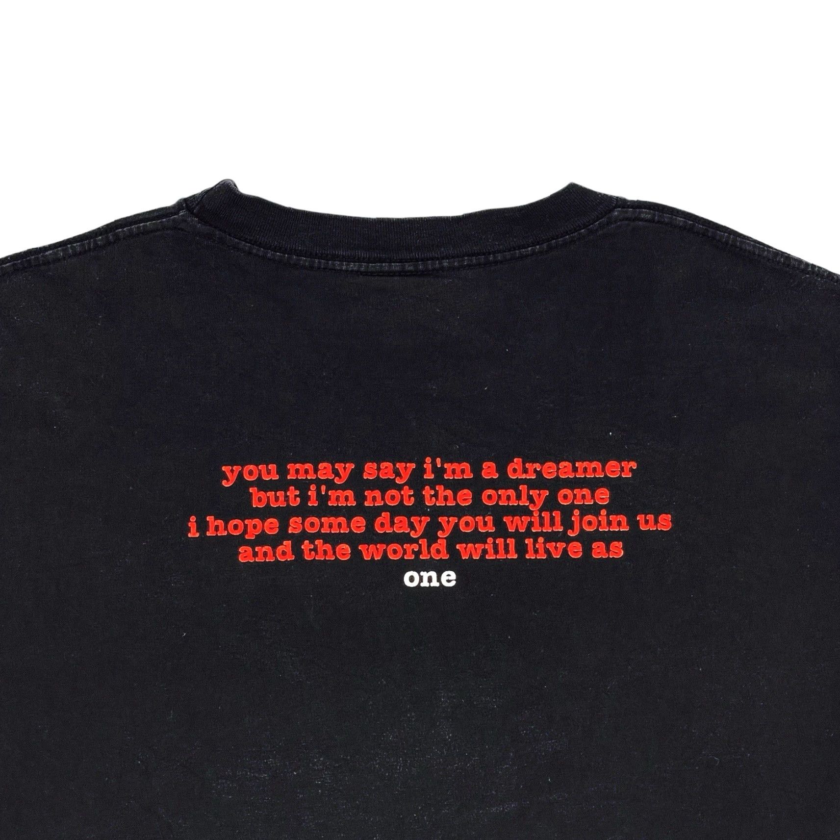 Vintage VINTAGE John Lennon Dreamer New York City Black T-Shirt Men’s XL USA Size US XL / EU 56 / 4 - 5 Thumbnail