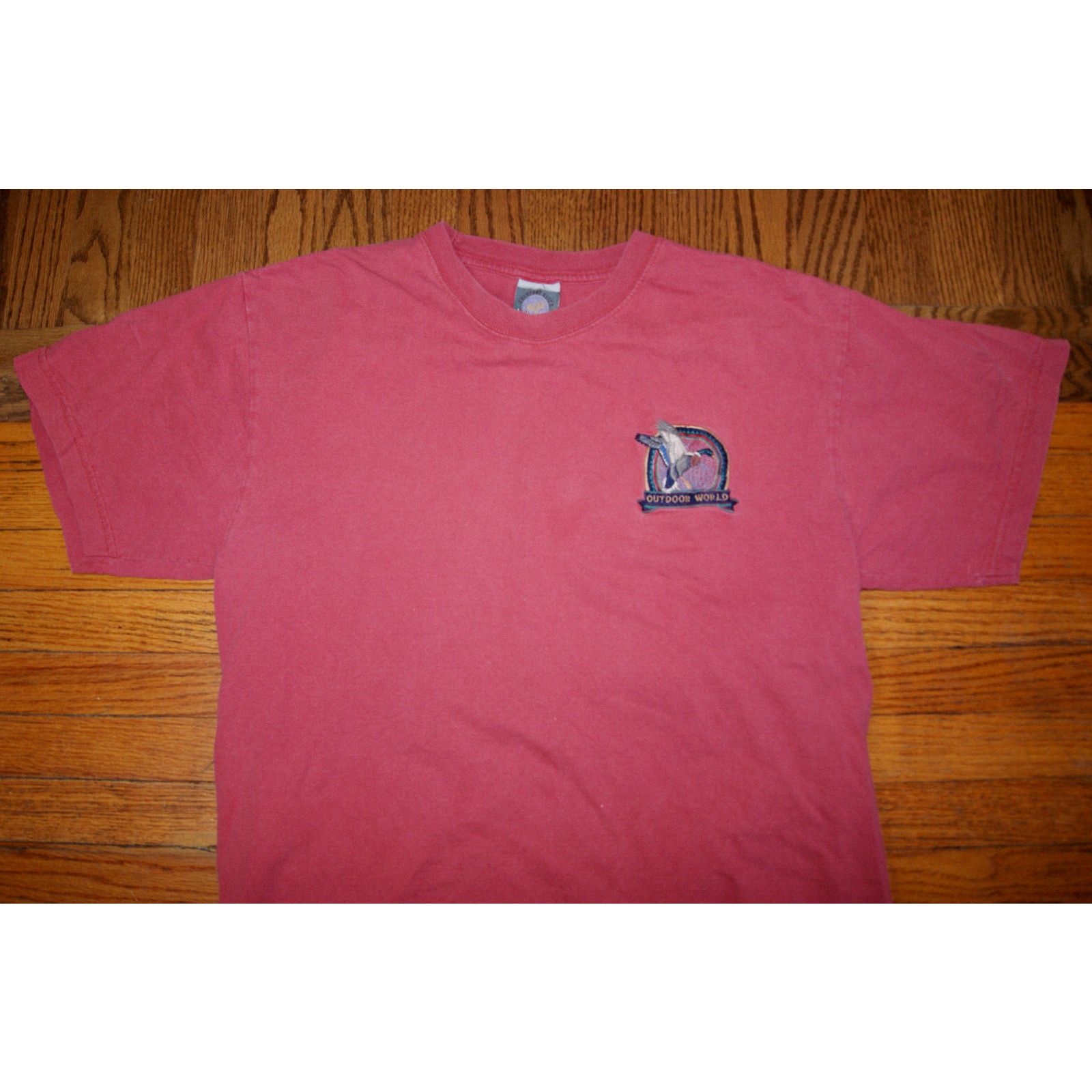 Other Vtg 90s Cheyenne River Men M TShirt Embroidered Duck Outdoor Size US M / EU 48-50 / 2 - 1 Thumbnail