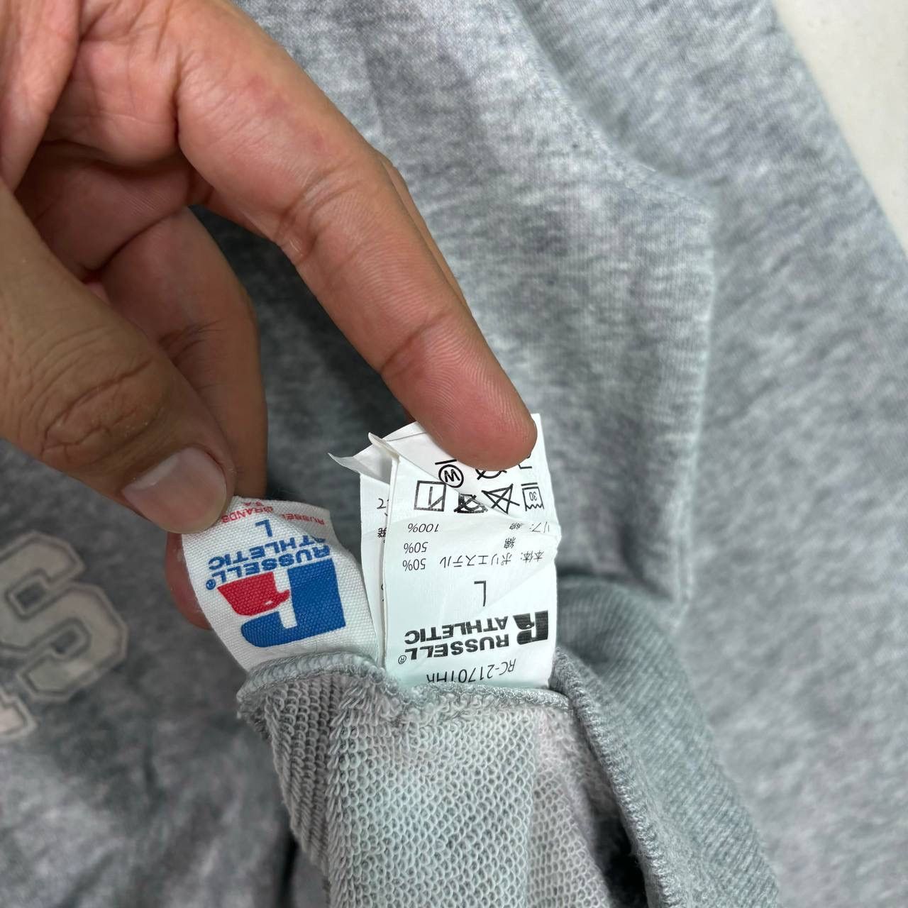 Russell Athletic Blue Blue x Russell Athletic Bulldog Sailor Sweatshirt L Size US L / EU 52-54 / 3 - 6 Thumbnail
