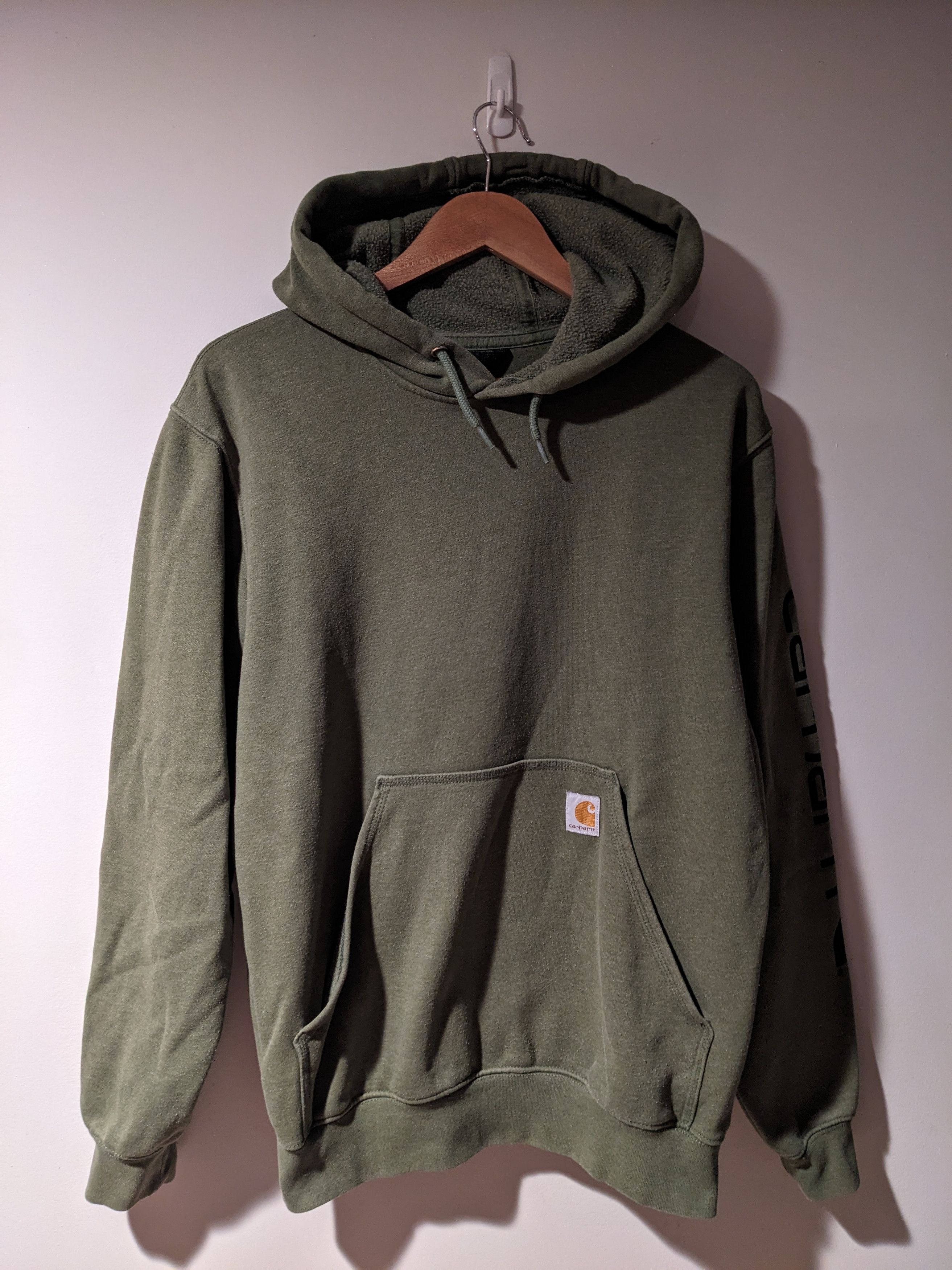 Carhartt Carhartt Work Wear Loose Fit Green Small Hoodie Size US S / EU 44-46 / 1 - 1 Thumbnail