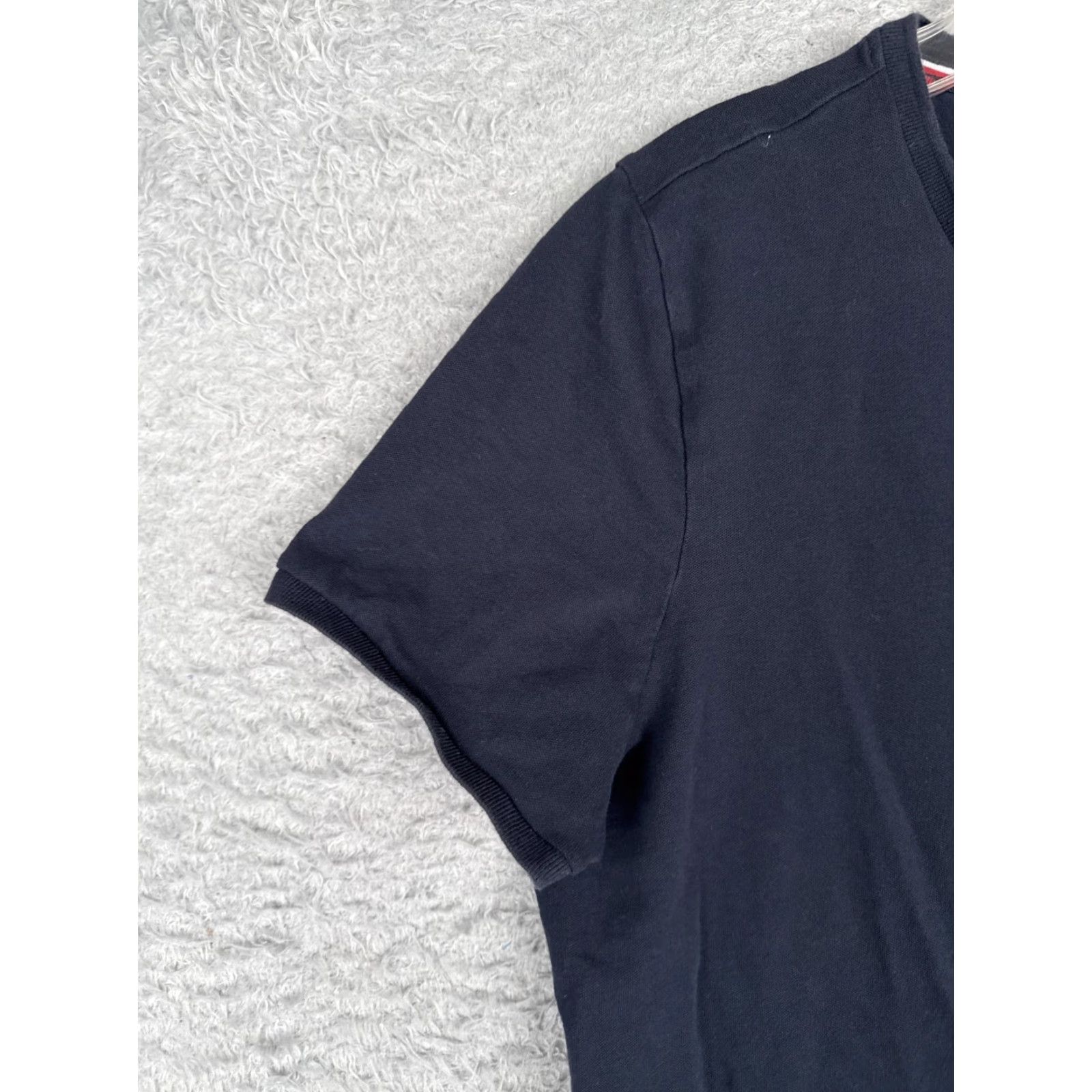 Tommy Hilfiger Tommy Hilfiger Shirt Women XL Blue Short Sleeve Crew 100% Cotton READ Size XL / US 12-14 / IT 48-50 - 3 Thumbnail