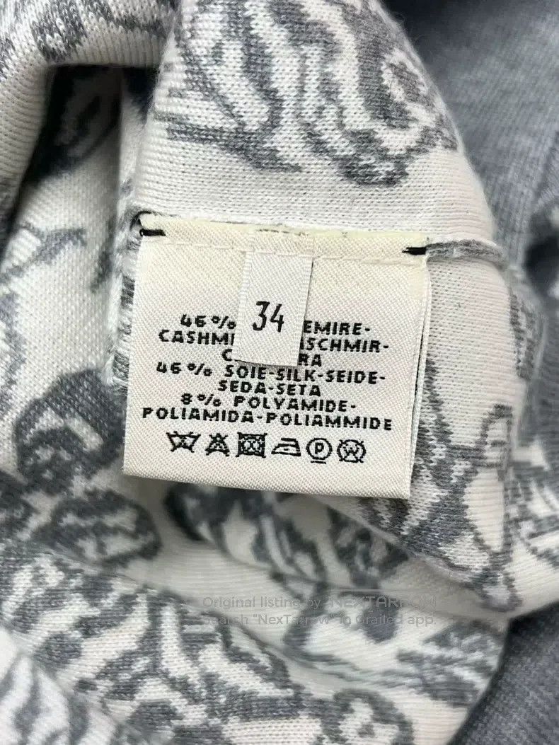Hermes Hermes Patterned Logo Knit Sweater Size XXS / US 00 / IT 34 - 5 Thumbnail