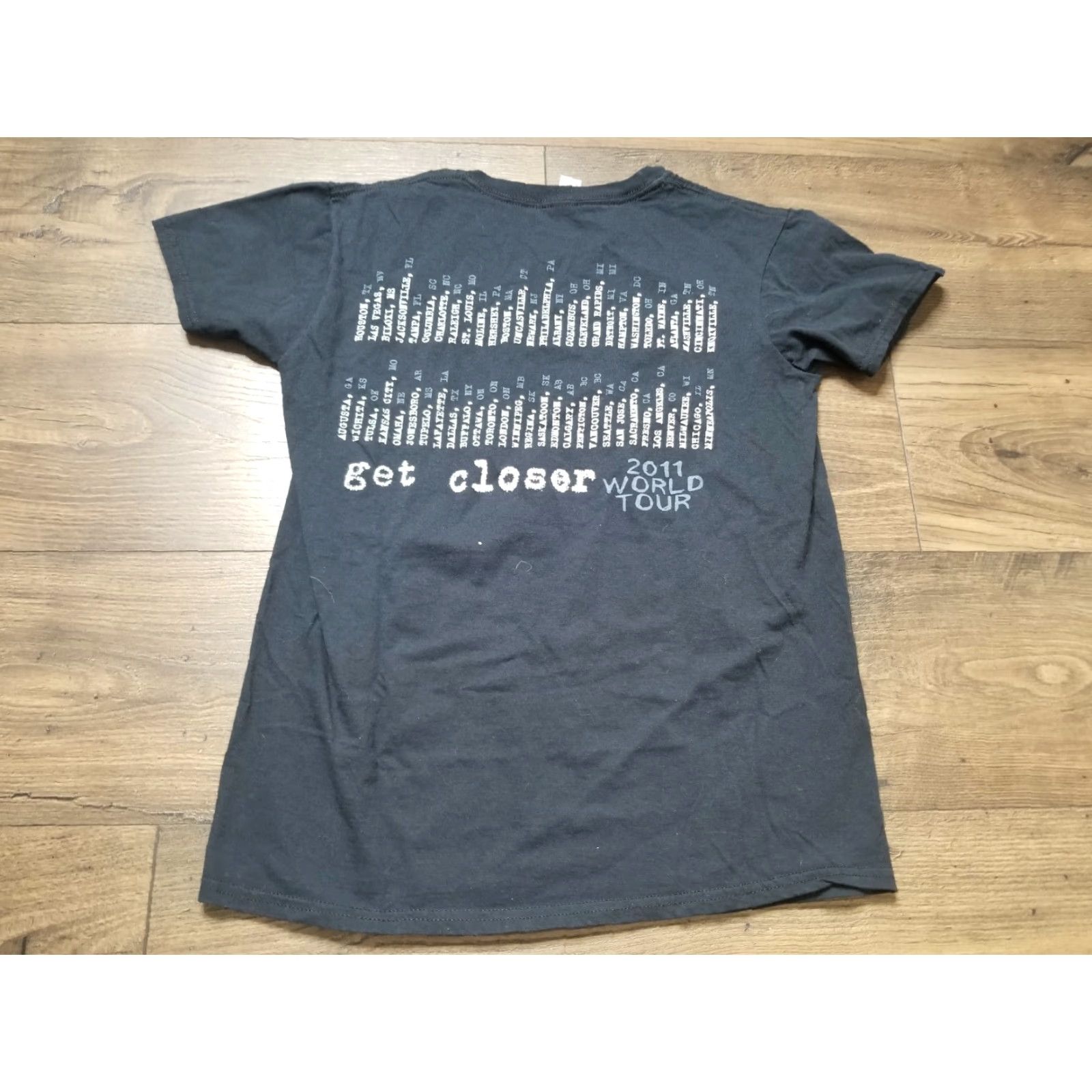 Doublet Keith Urban Concert T Shirt Mens S Black Get Closer Tour Double Sided T-Shirt Size US S / EU 44-46 / 1 - 2 Thumbnail
