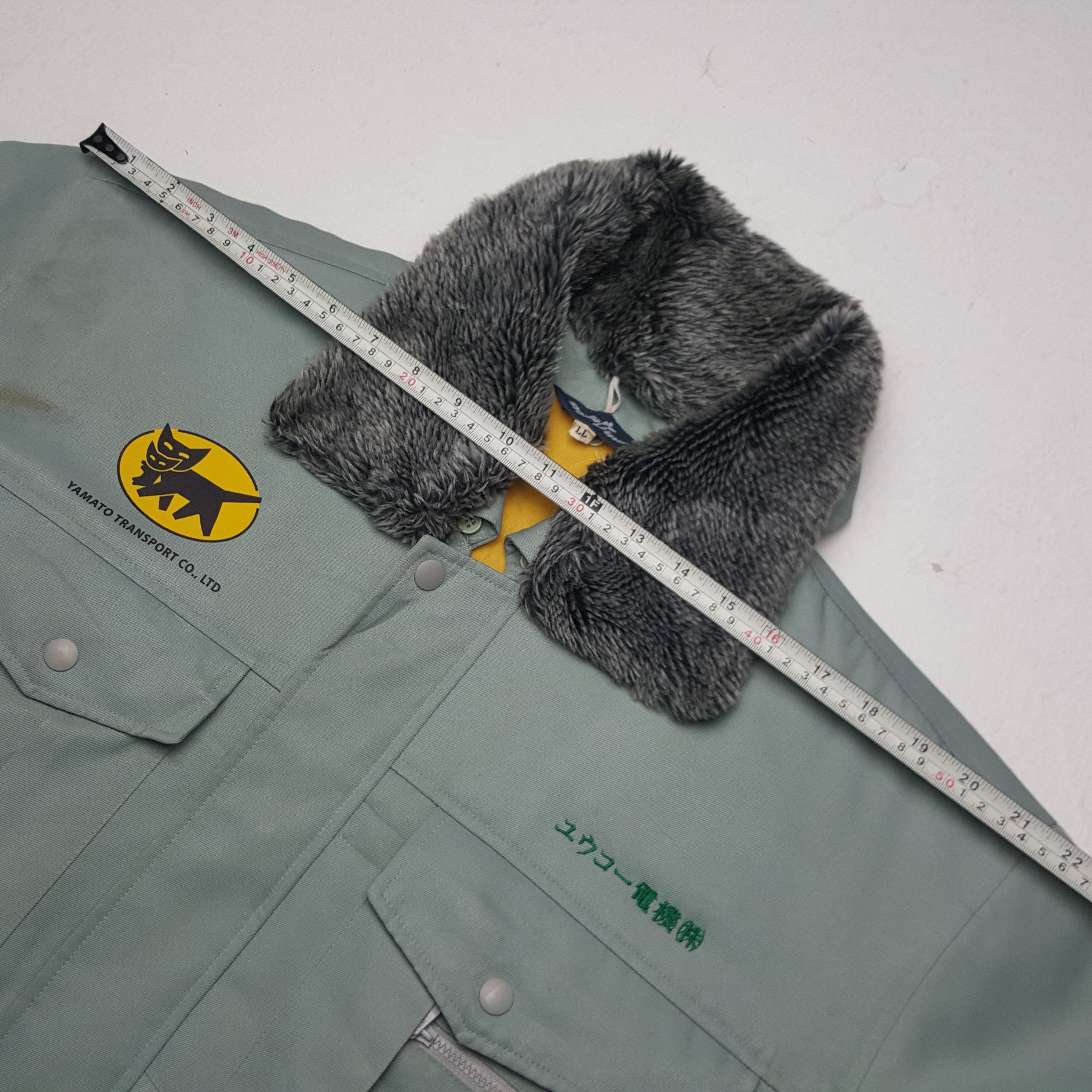 Japanese Brand Vintage Yamato Transport Japanese Worker Winter Jacket Size US XL / EU 56 / 4 - 6 Thumbnail