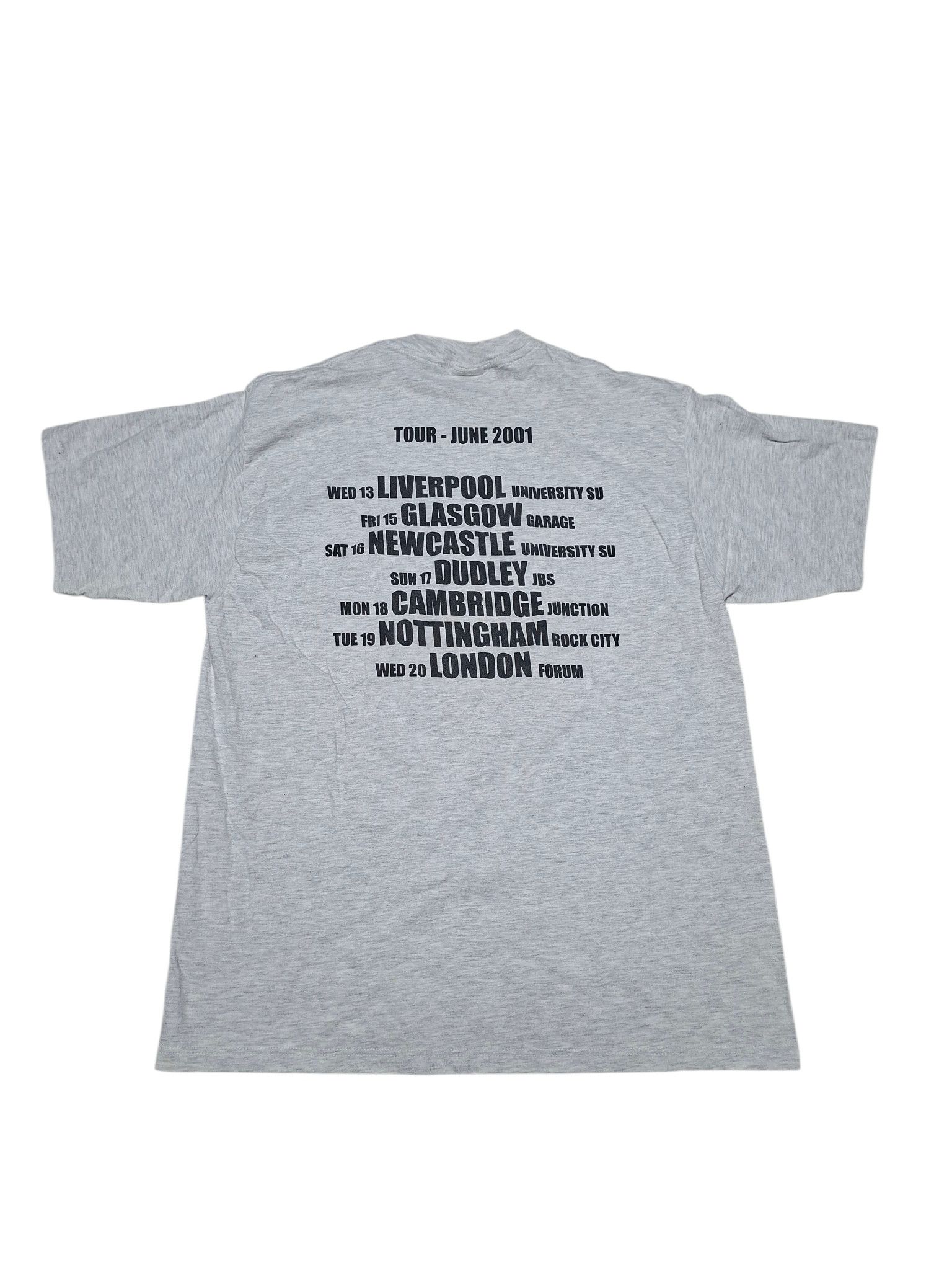 Jerzees WILDHEARTS 2001 VINTAGE TOUR JERZEES BAND TEE Size US L / EU 52-54 / 3 - 3 Thumbnail