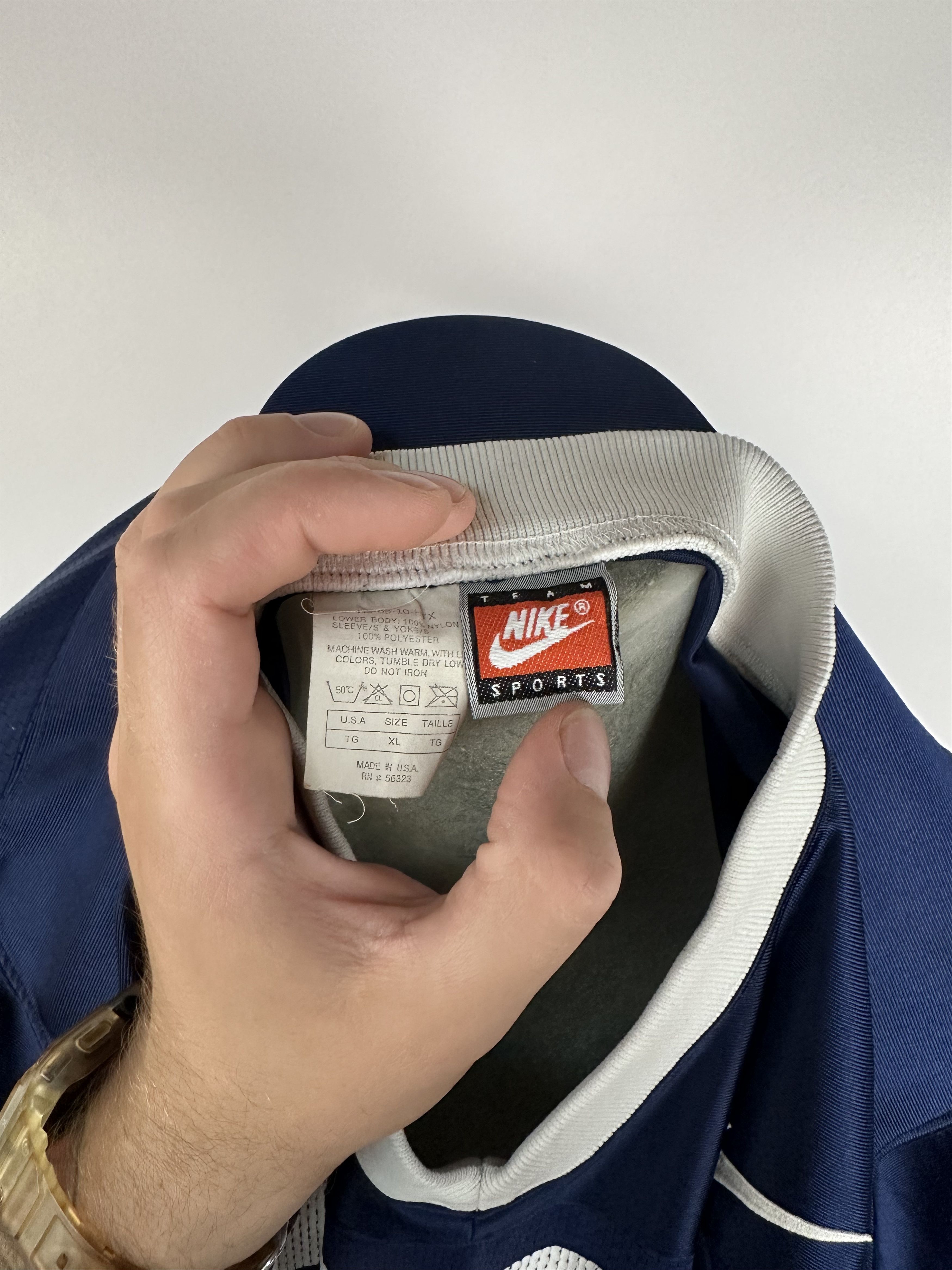 NFL × Nike × Vintage VINTAGE NIKE NFL JERSEY BLUE #32 MADE IN USA MEN SIZE XL Size US XL / EU 56 / 4 - 10 Thumbnail