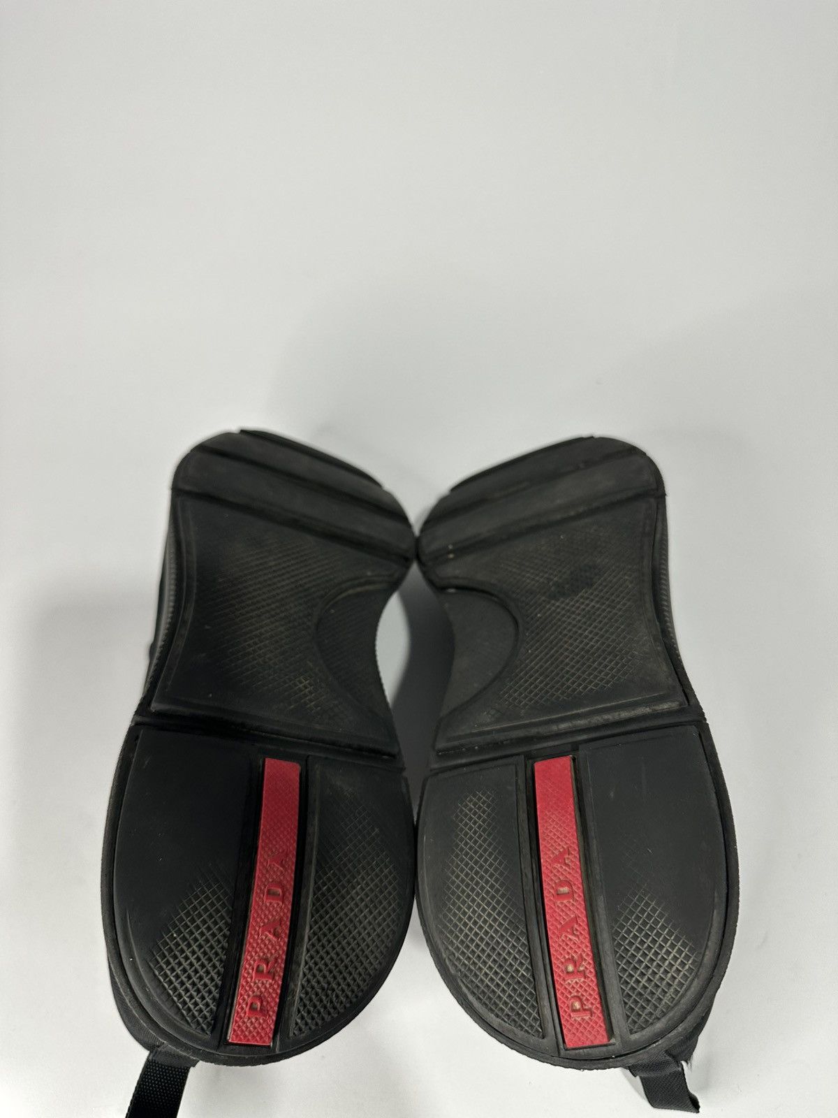 Prada Prada Black Fabric Tech Runners Sneakers. Size US 9.5 / EU 42-43 - 9 Thumbnail