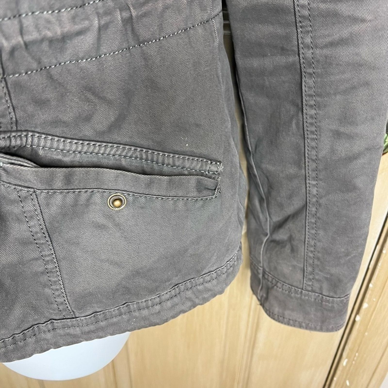 & Other Stories COPY - Full Tilt Grey Utility Jacket Medium Size M / US 6-8 / IT 42-44 - 3 Thumbnail