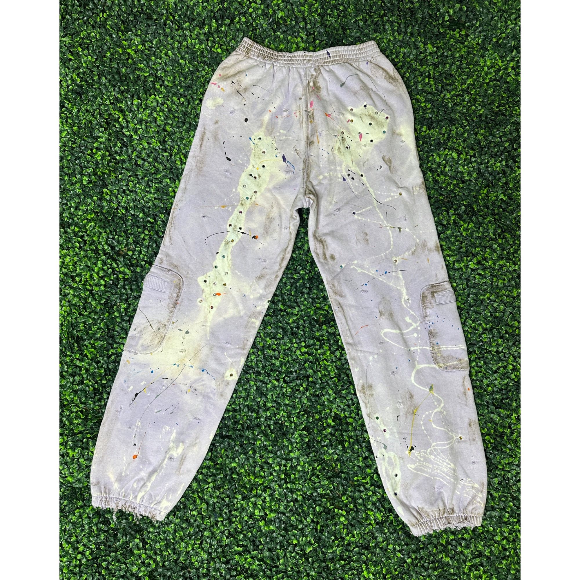MM6 × Maison Margiela DRO Lab LTD Custom 1/1 ART x Maison Margiela MM6 Jogger Pan Size US 30 / EU 46 - 8 Thumbnail