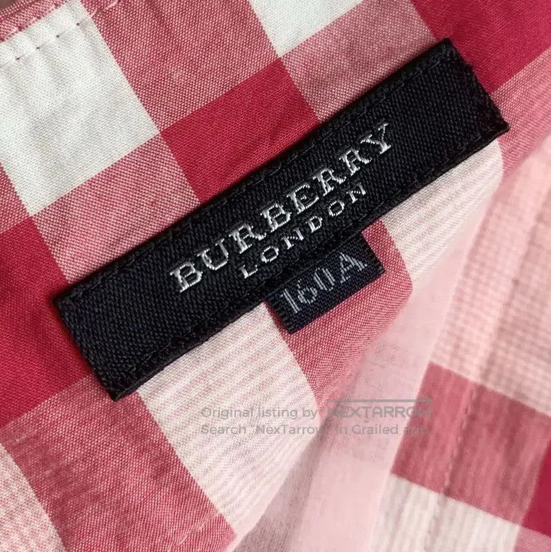 Burberry Burberry Pink Plaid Pleated Skirt for Women. Size 23" - 5 Thumbnail
