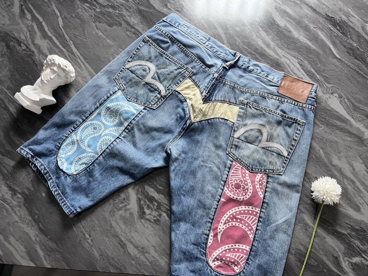 Evisu Evisu : Distressed Denim Jeans Embroider Logo Pocket Size US 38 / EU 54 - 1 Thumbnail