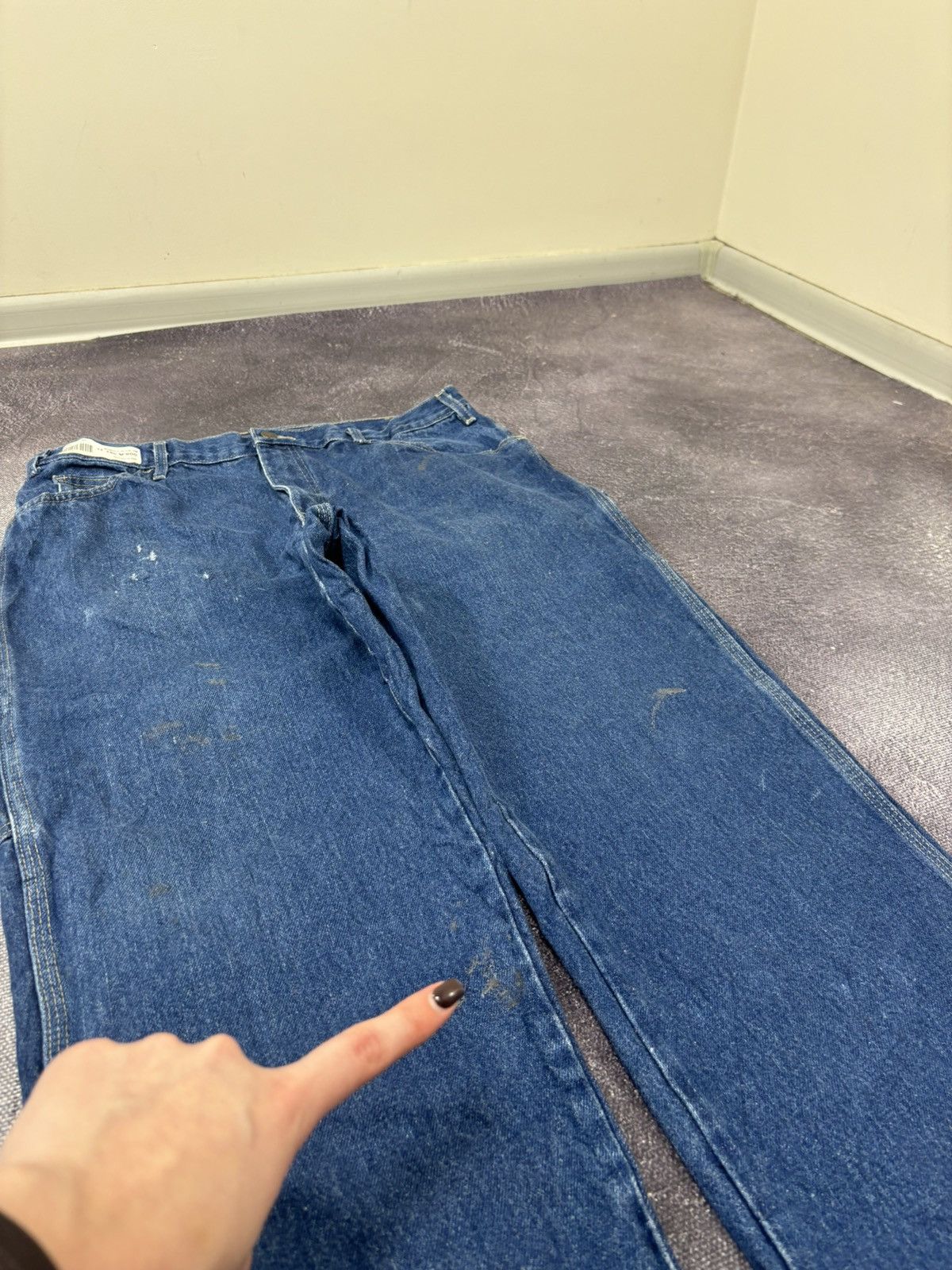 Dickies Vintage Dickies USA Blue Denim Y2K Hype Baggy Jeans Size US 36 / EU 52 - 12 Thumbnail