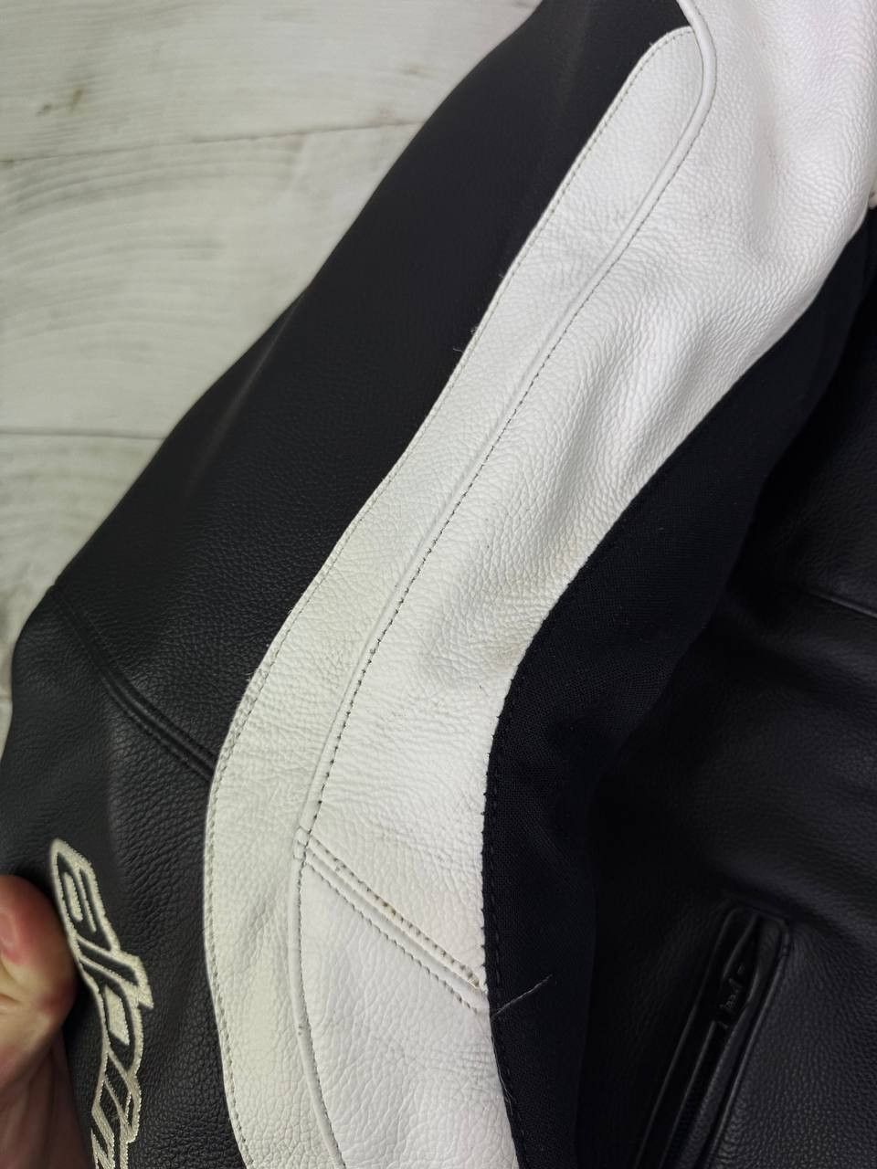 Alpinestars Alpiestars Leather Jacket Moto Armoured Padded Lined Size US L / EU 52-54 / 3 - 20 Thumbnail
