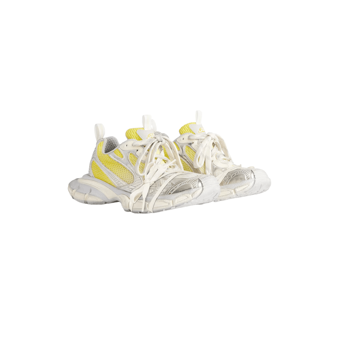 BALENCIAGA 3XL Gradient Men's O.White/Yellow Sneakers