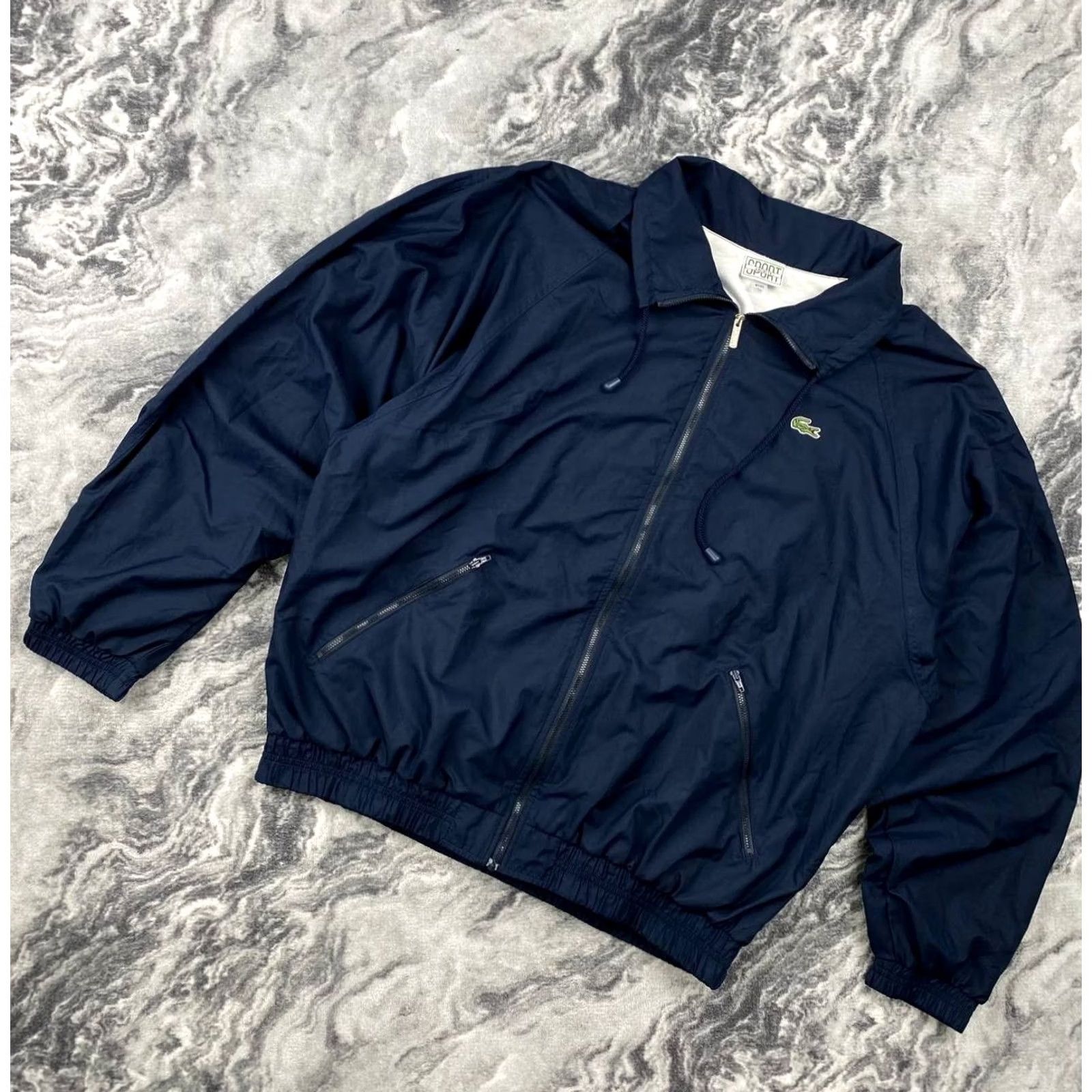 Lacoste VINTAGE Lacoste Sport Nylon Tracksuit Jacket And Pants Men XL Blue Size 46R - 3 Thumbnail