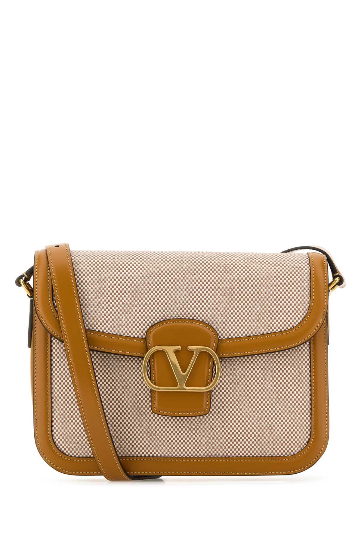Valentino Two-Tone Canvas And Leather 9To5 Shoulder Bag Size ONE SIZE - 1 Thumbnail