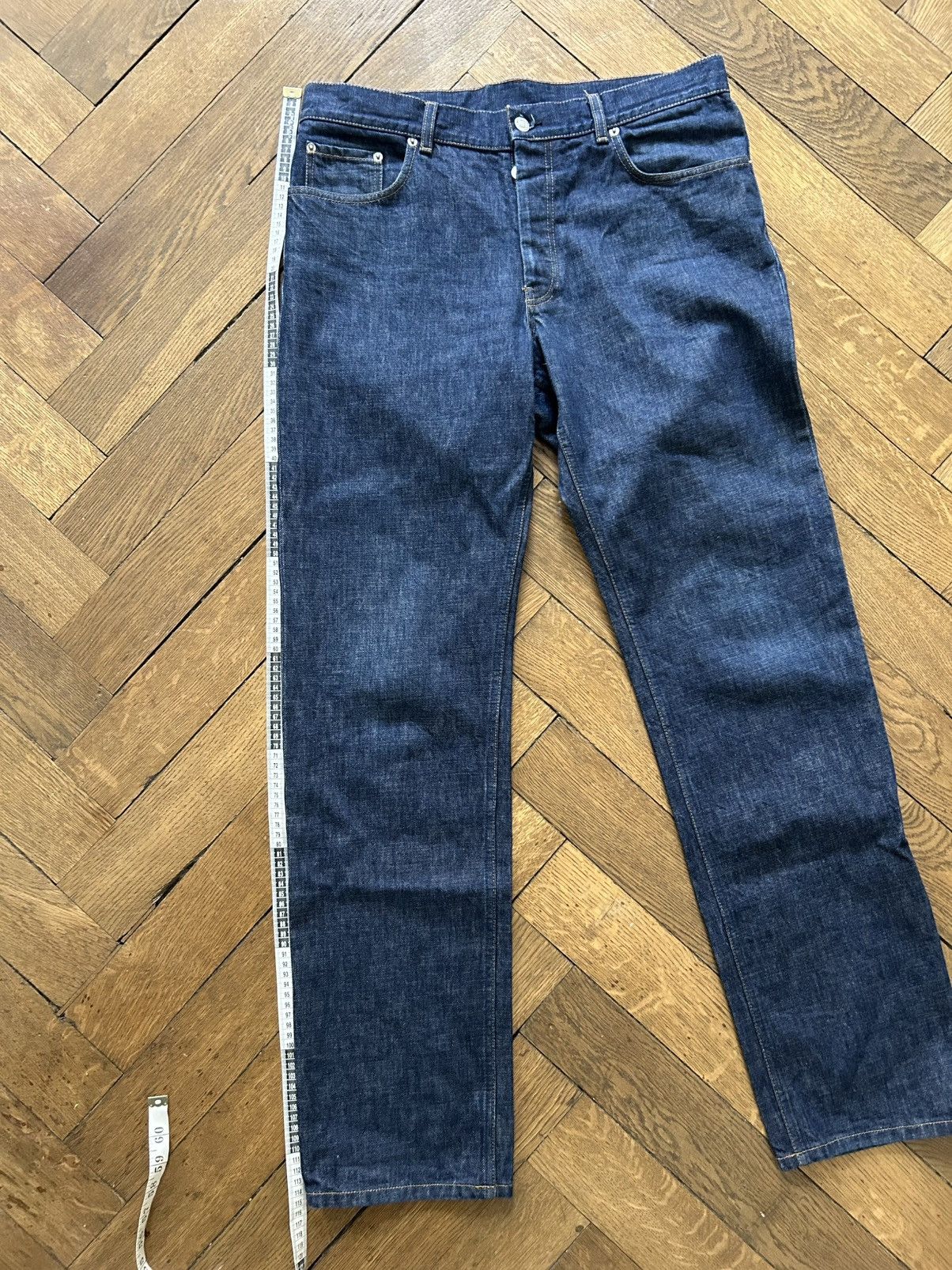 Helmut Lang Classic 5 Pocket Raw Denim Size US 34 / EU 50 - 9 Thumbnail