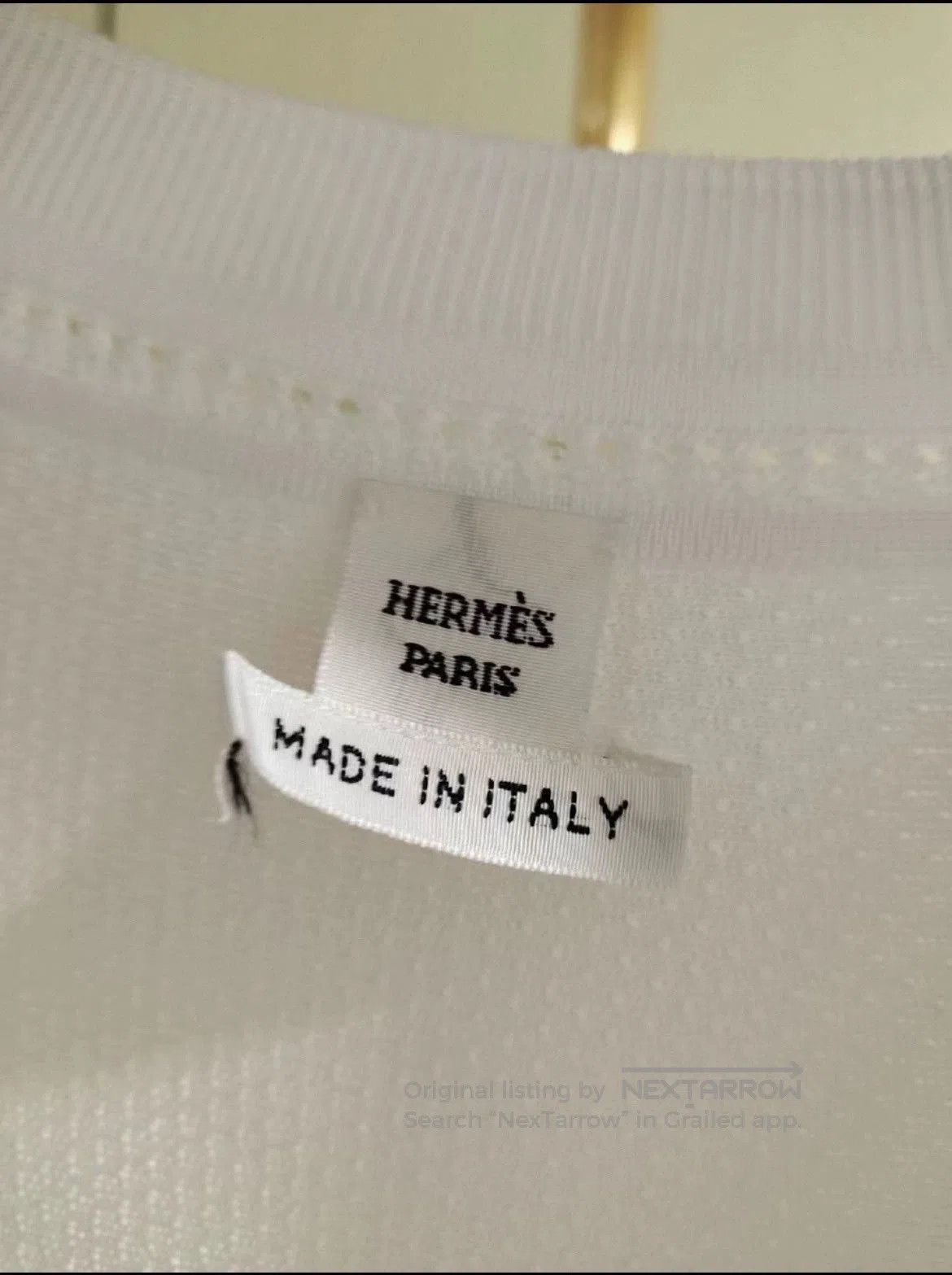 Hermes Hermes Black White Print Knit Vest. Size US S / EU 44-46 / 1 - 4 Thumbnail