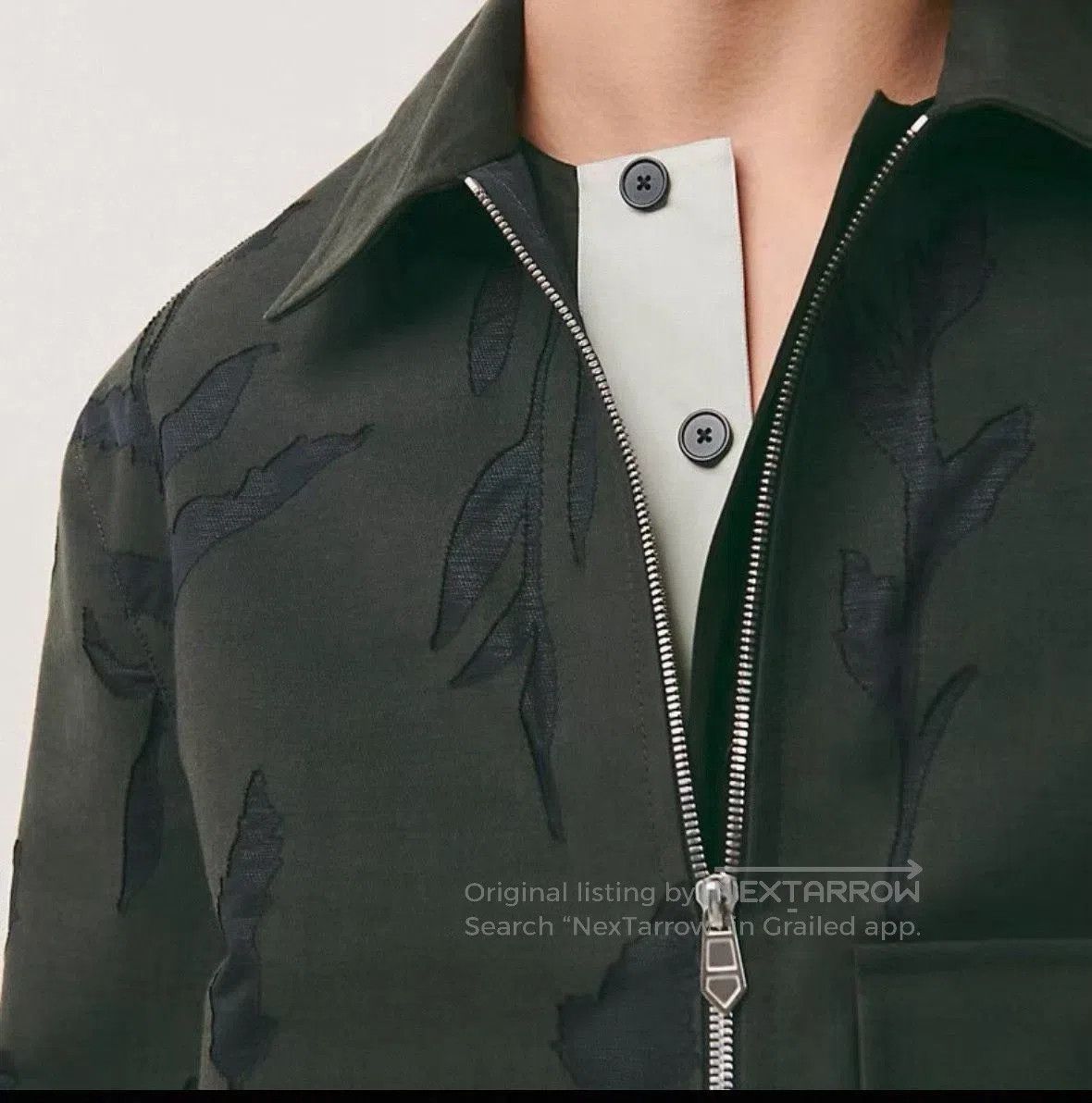 Hermes Hermes Floral Quarter. Size XXL / US 16-18 / IT 52-54 - 7 Thumbnail