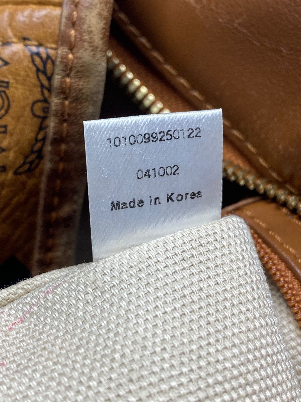 MCM MCM Visetos Tote Bag Cognac Brown Monogram Leather Bag Size ONE SIZE - 22 Thumbnail