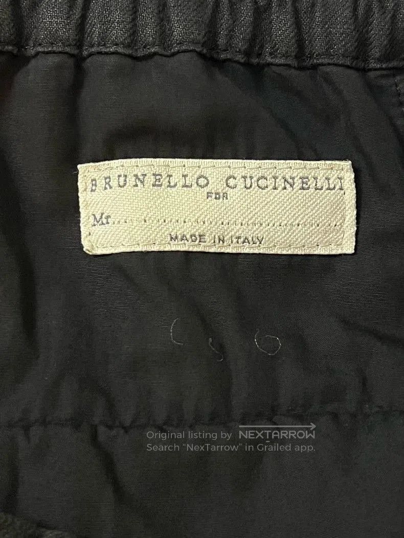 Brunello Cucinelli Brunello Cucinelli Men's Black Linen Pants. Size US 32 / EU 48 - 3 Thumbnail