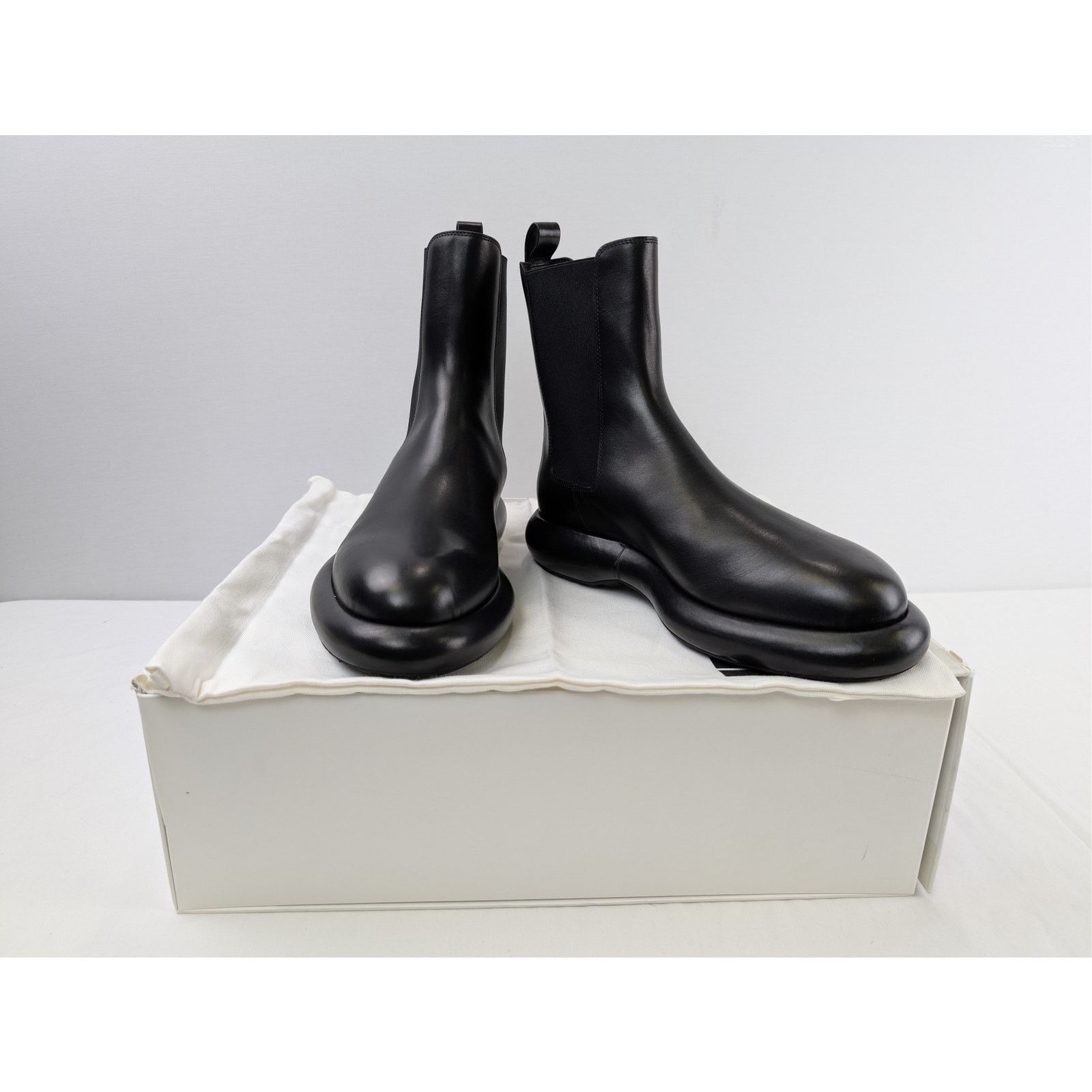 Jil Sander o1rshd1 Ankle Boots in Black Size US 11 / EU 44 - 17 Thumbnail