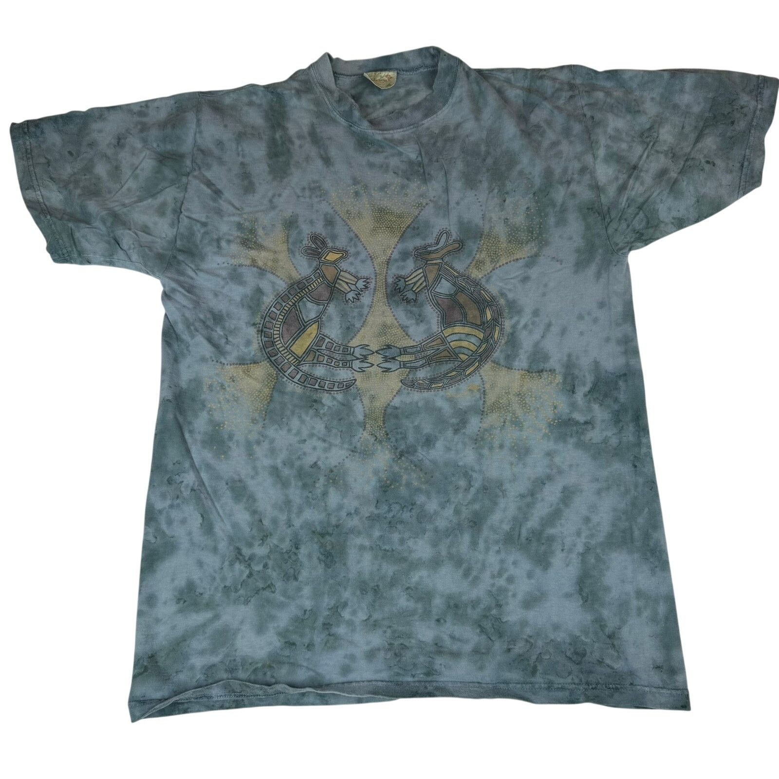 Other Vintage Aboriginal Bulurru Kangaroo T-Shirt - Size Large Size US L / EU 52-54 / 3 - 1 Thumbnail