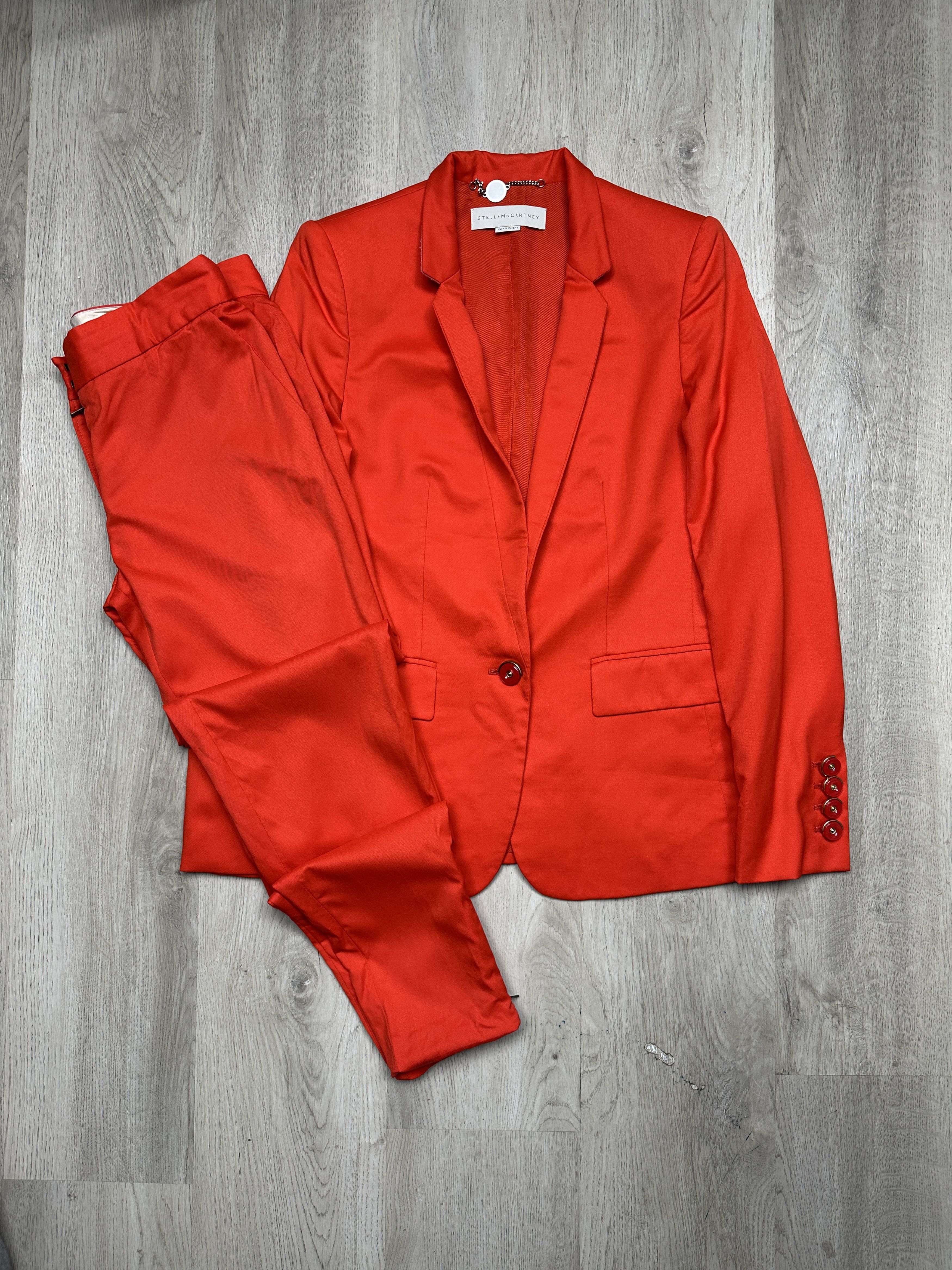 Stella McCartney Stella McCartney Womens Suit Blazer + Pants Size XS / US 0-2 / IT 36-38 - 1 Thumbnail