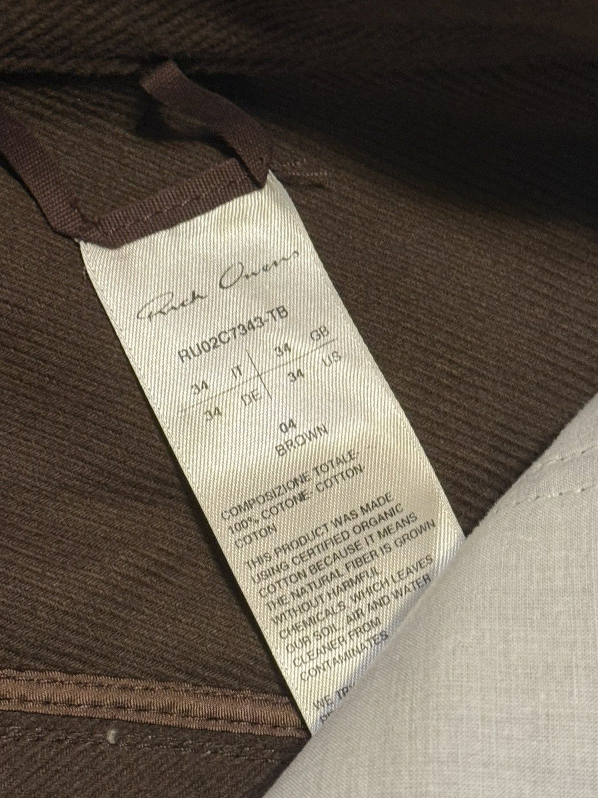 Rick Owens Rick Owen’s Banana Pants Size US 34 / EU 50 - 8 Thumbnail