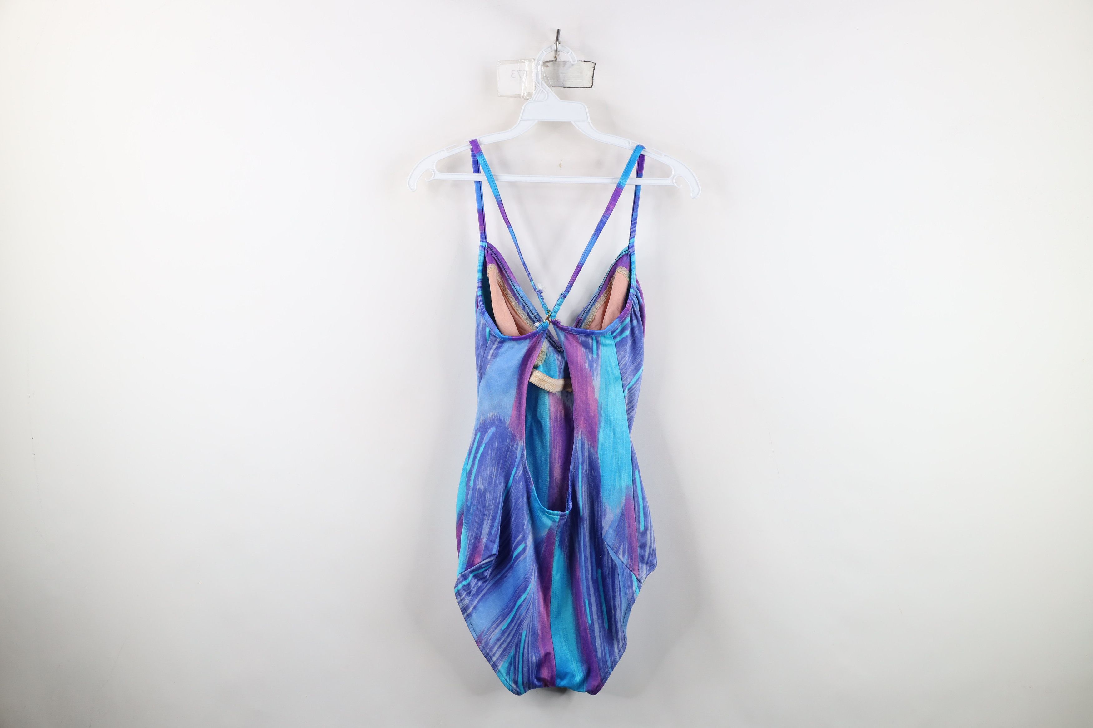 Vintage Vintage 90s Streetwear One Piece Swimsuit Swimwear USA Size XL / US 12-14 / IT 48-50 - 13 Thumbnail