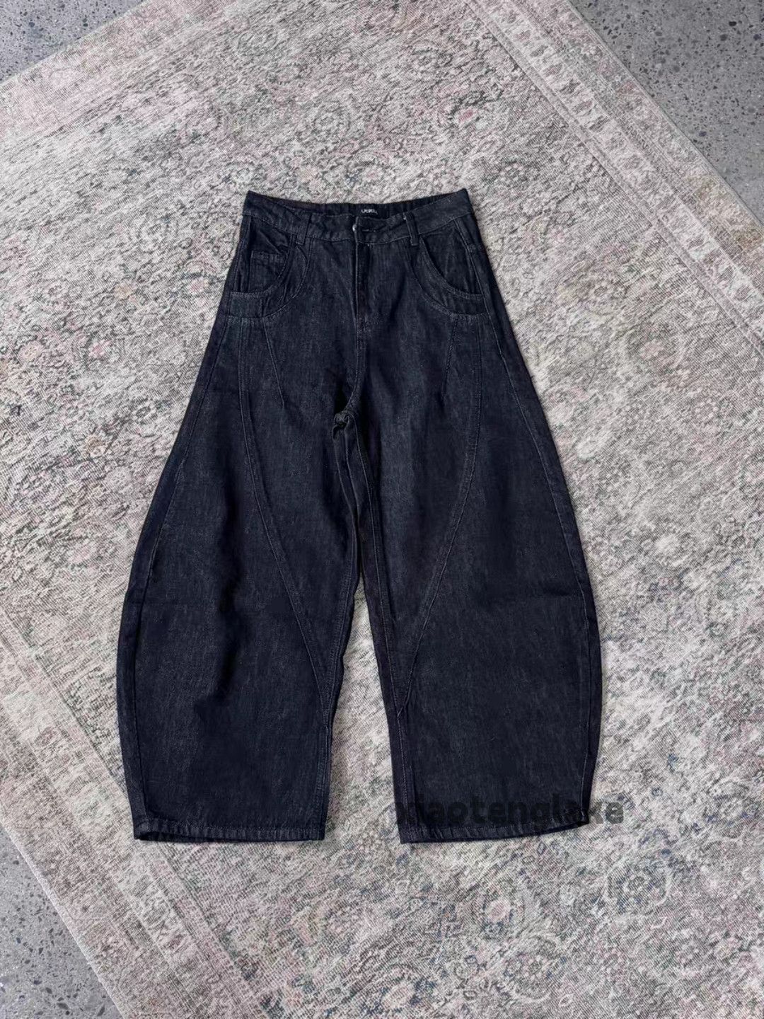 Jean xz Balenciaga rickowens style baggy cargo opium jeans Size US 36 / EU 52 - 2 Thumbnail