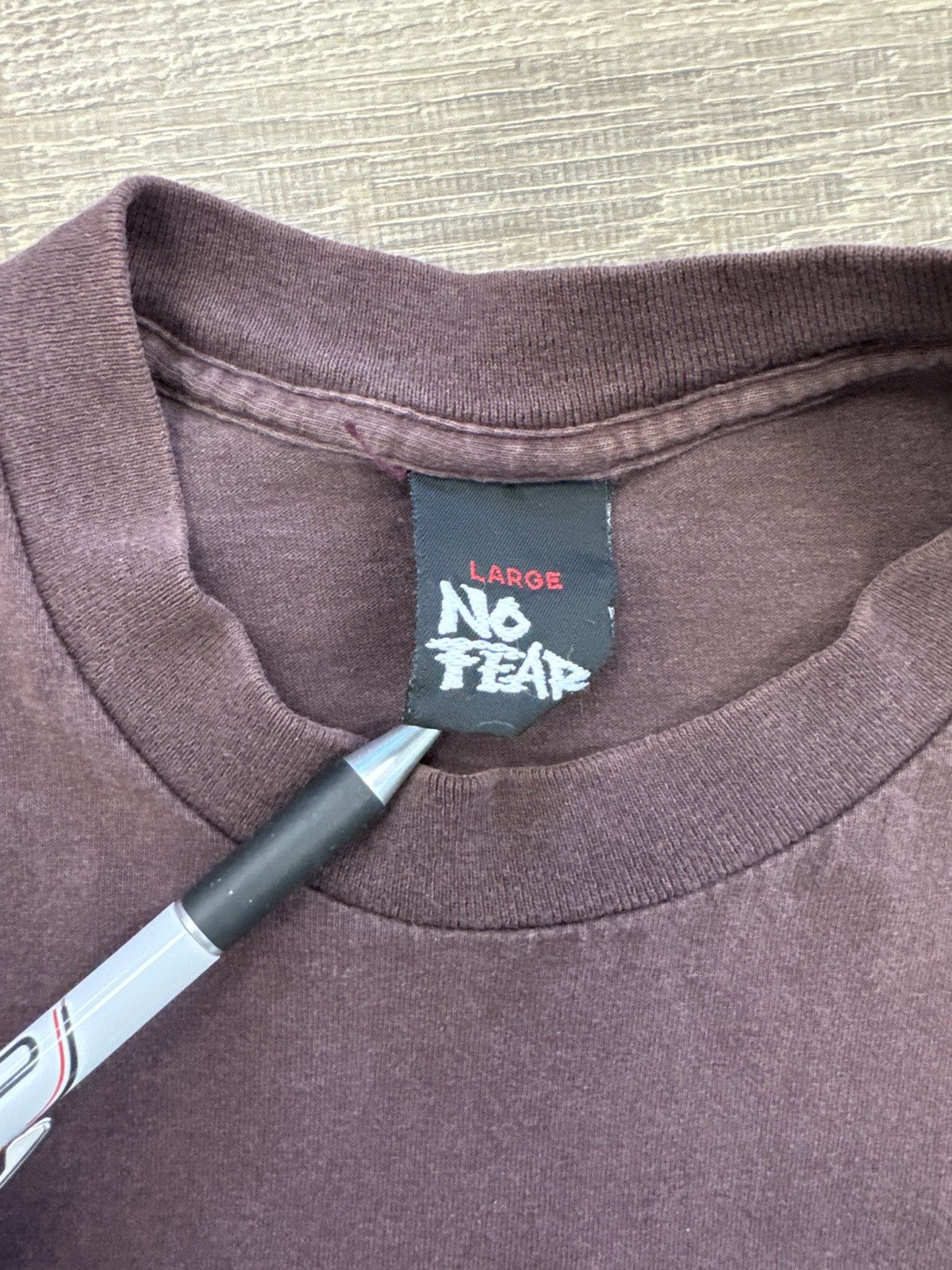 No Fear × Vintage Vintage No Fear T Shirt Size US L / EU 52-54 / 3 - 3 Thumbnail